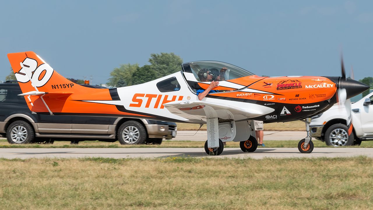 Full size: PRIVATE Lancair Legacy 2000 N115YP at Wittman Regional Airport