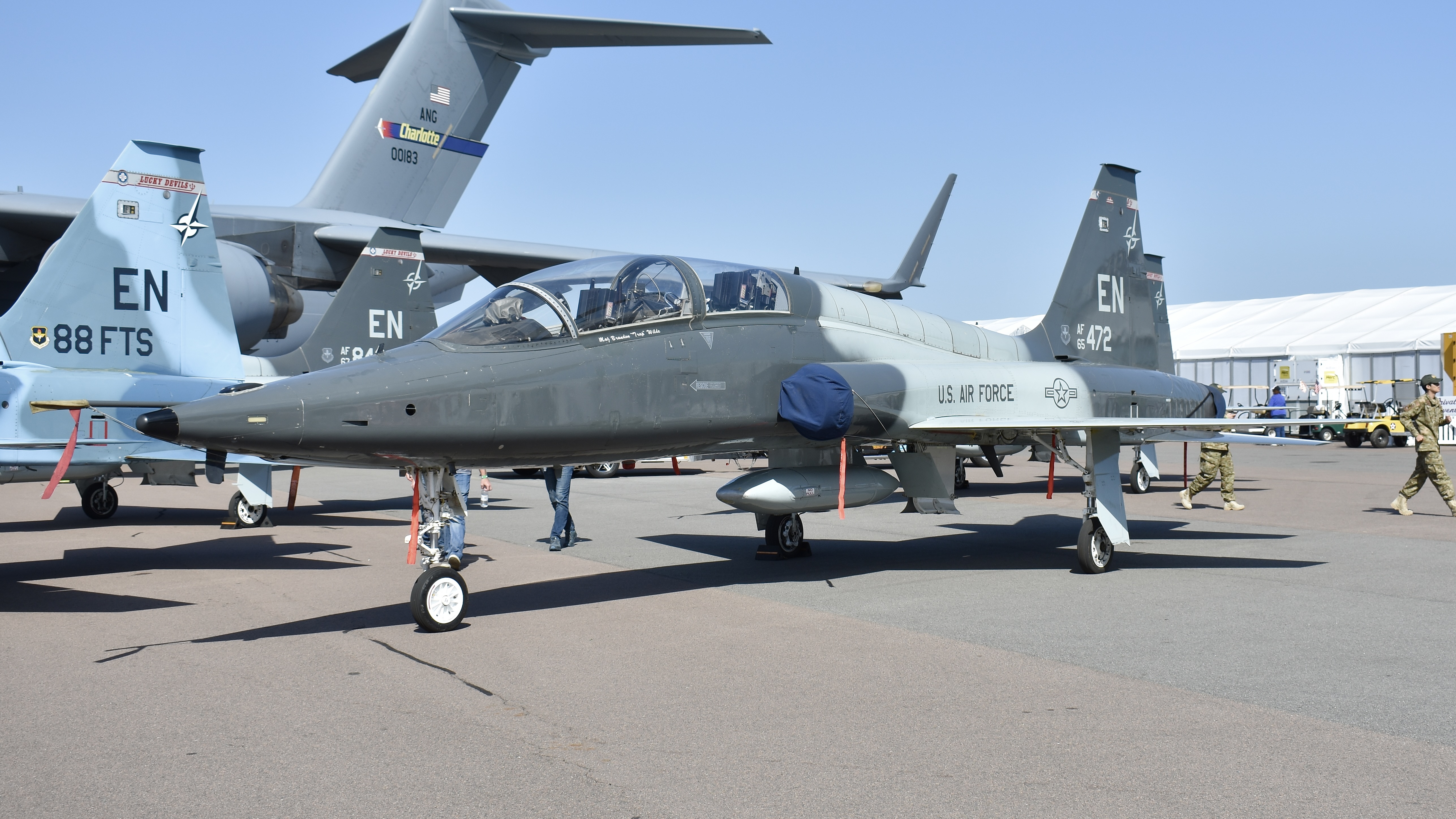 Full size: USAF - United States Air Force Northrop T-38 Talon 65-10472 at Lakeland Linder International Airport
