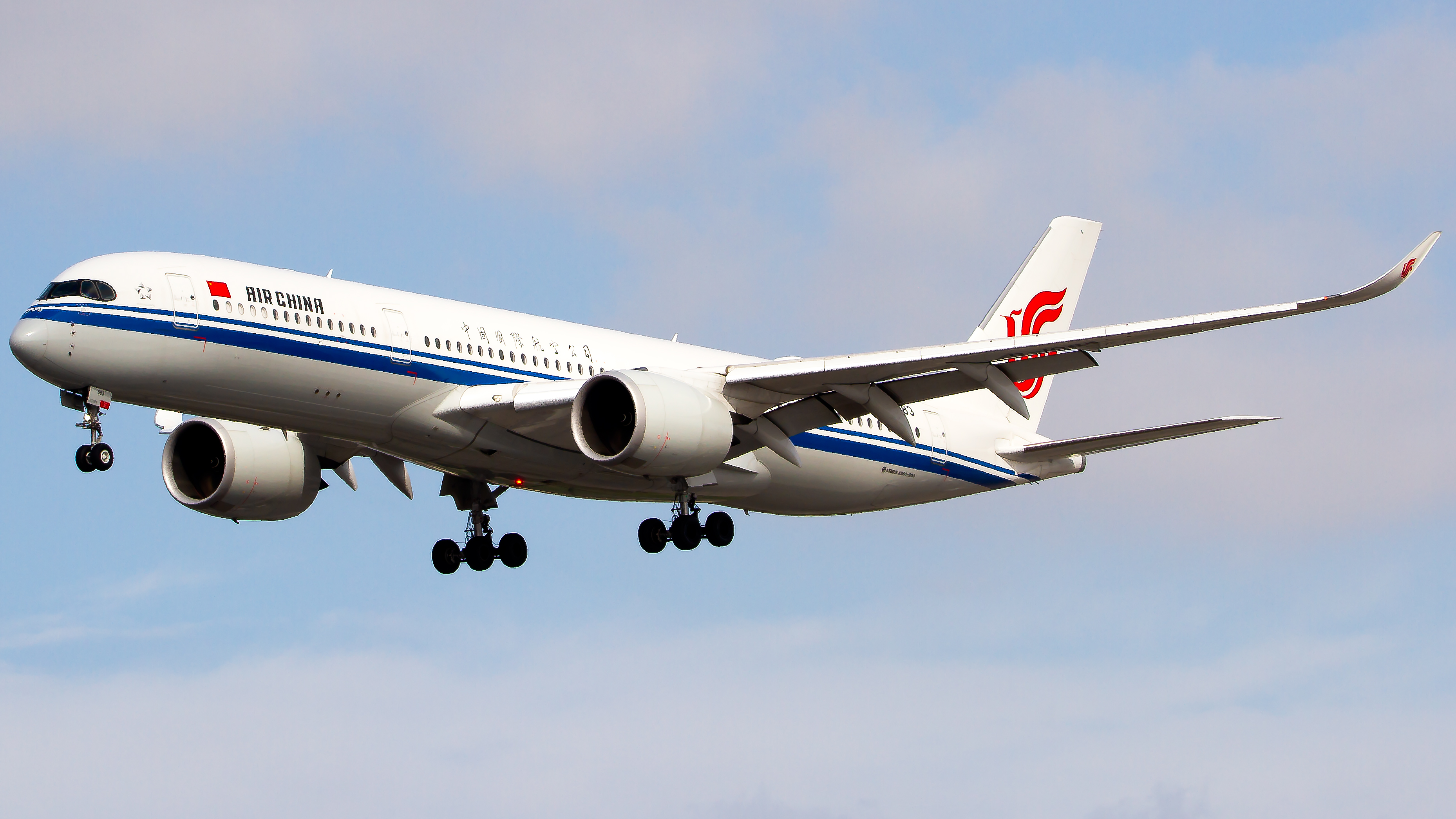 Full size: Air China  Airbus A350-900 B-1083 at Los Angeles International Airport