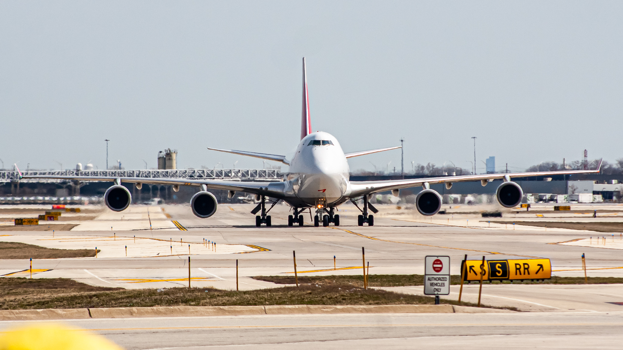Full size: Asiana Airlines Cargo Boeing 747-400F HL7616 at Chicago O'Hare International Airport