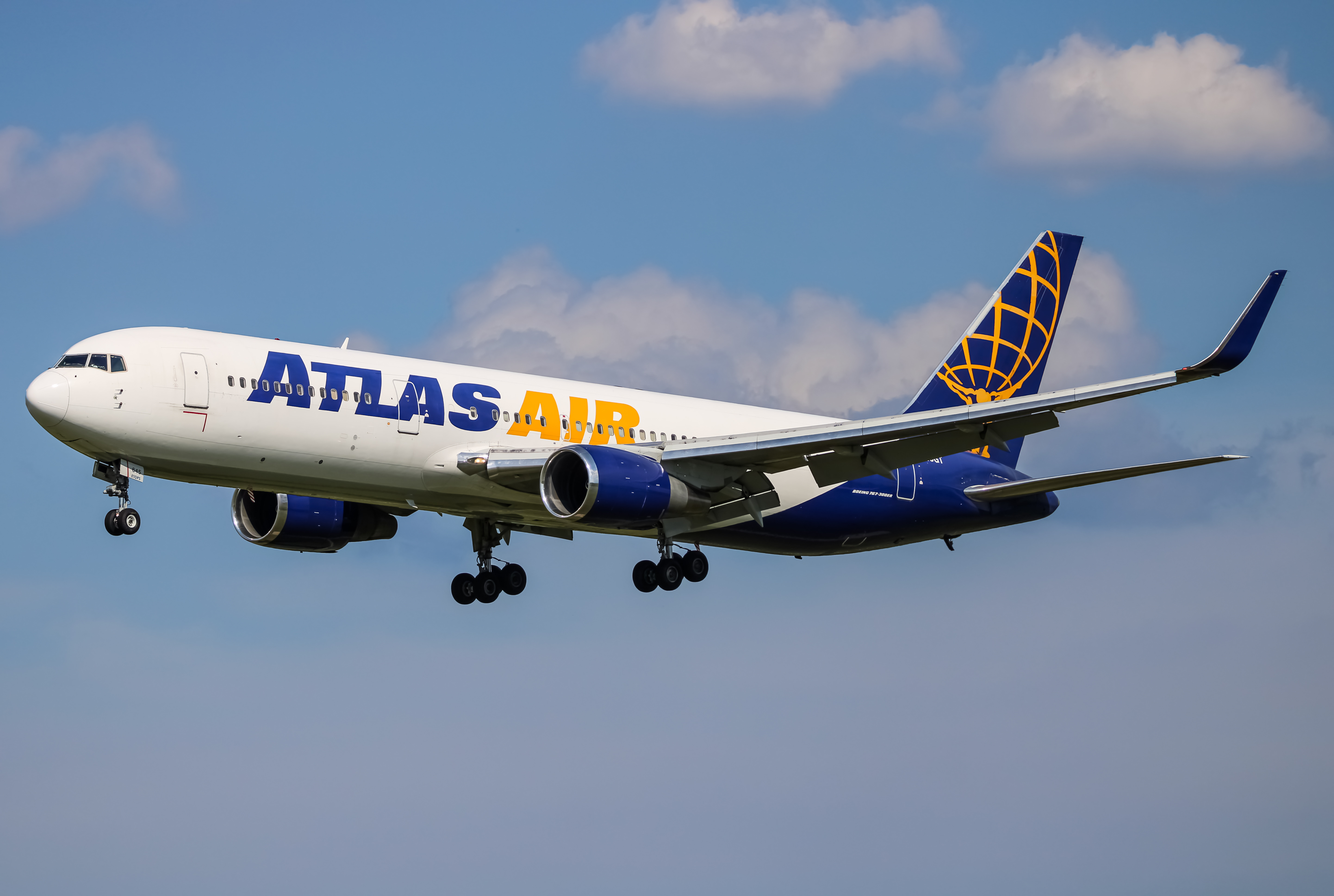 Full size: Atlas Air Boeing 767-300ER N645GT at Baltimore/Washington International Thurgood Marshall Airport