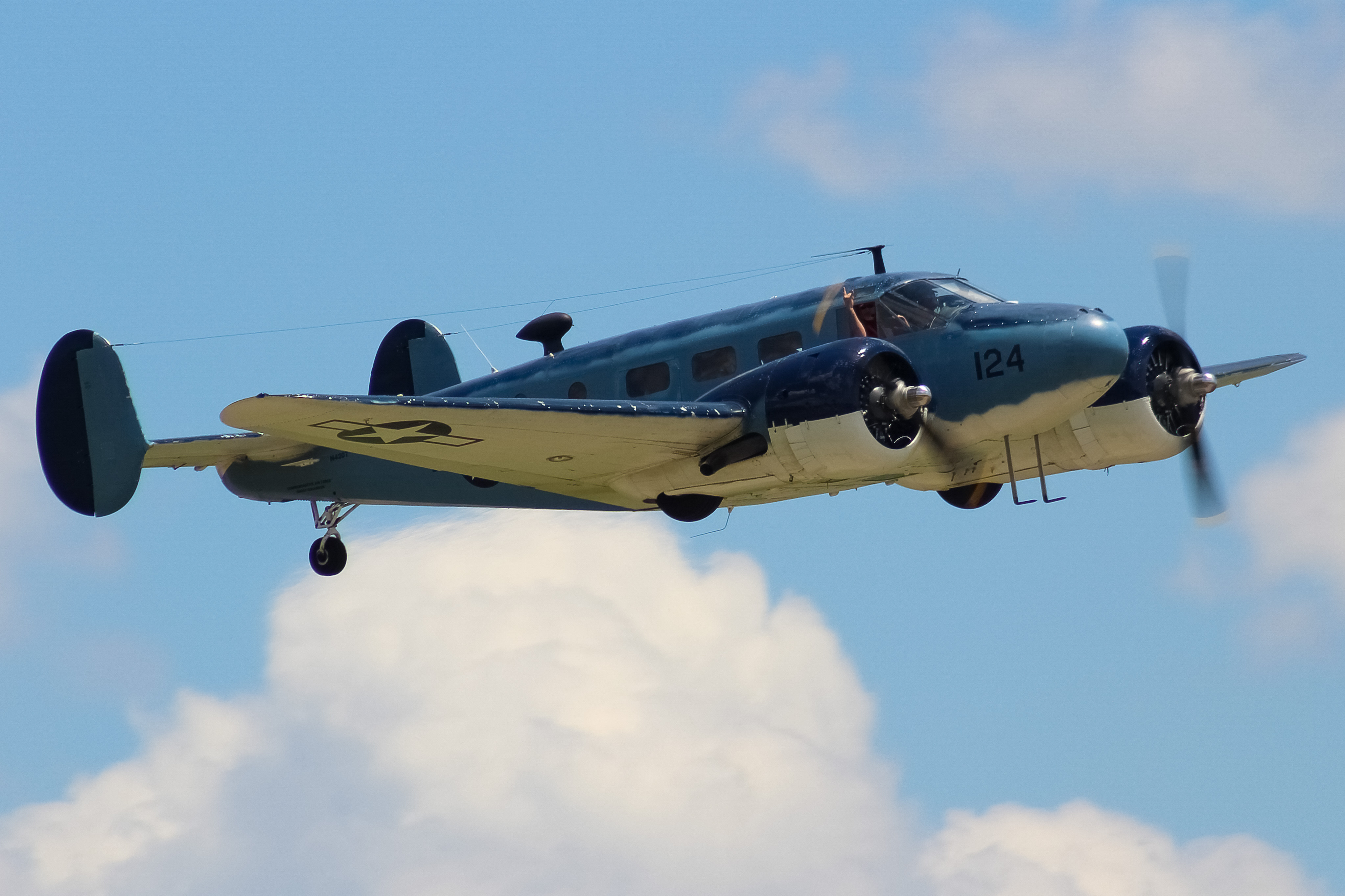 Full size: PRIVATE  Beech RC-45J N4207 at Cincinnati Municipal Airport/Lunken Field