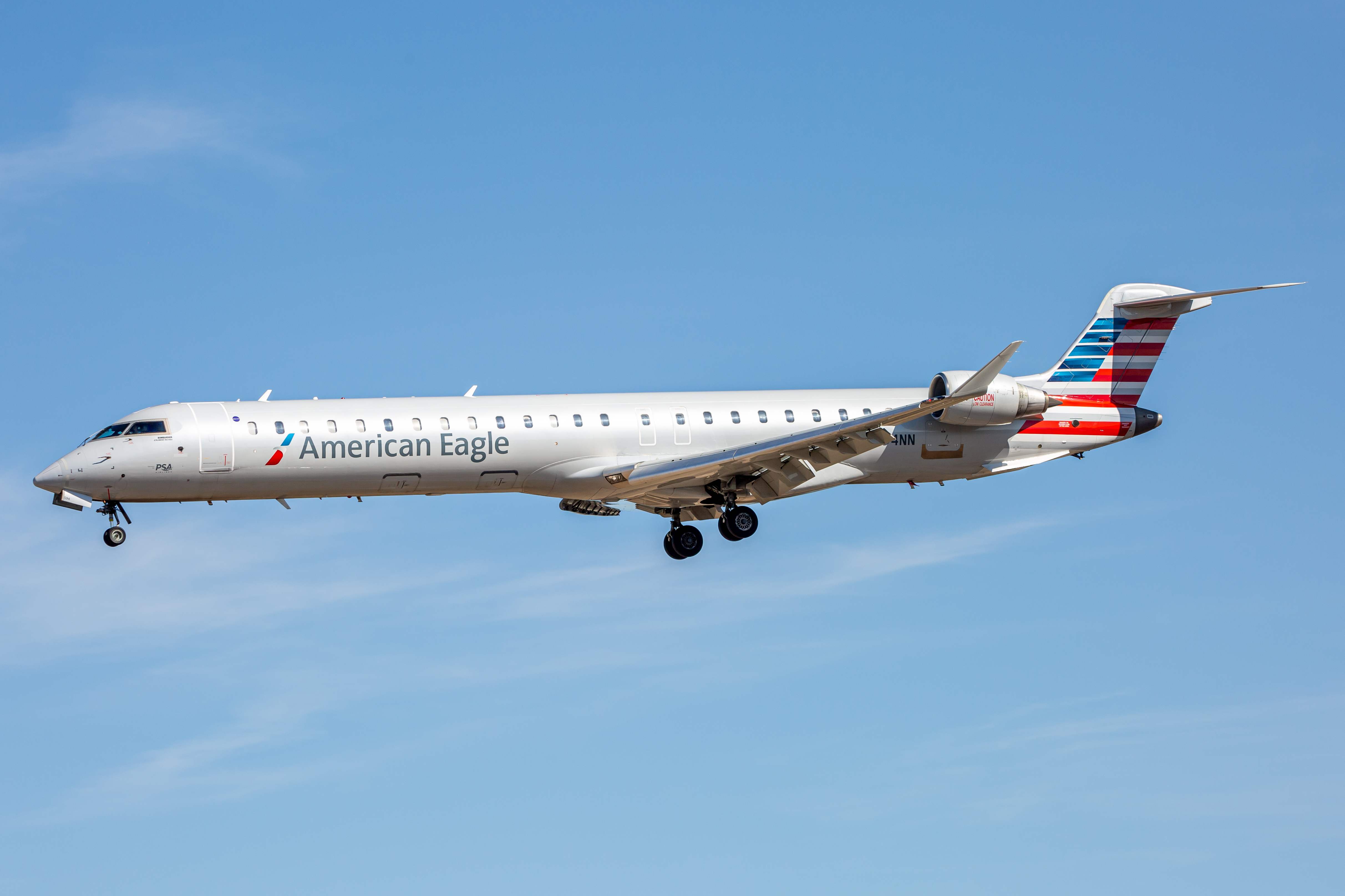 Full size: PSA Airlines Mitsubishi CRJ-900 N594NN at Baltimore/Washington International Thurgood Marshall Airport
