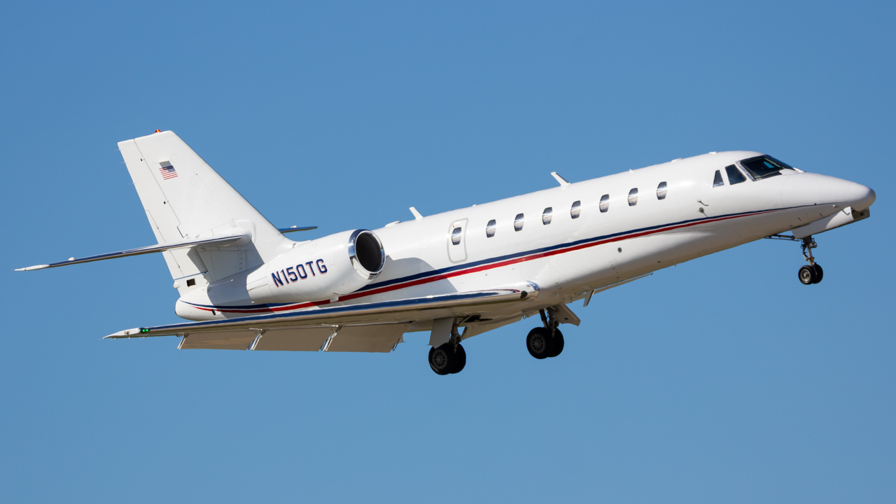 Full size: PRIVATE Cessna Citation 680A Latitude N150TG at Naples Municipal Airport