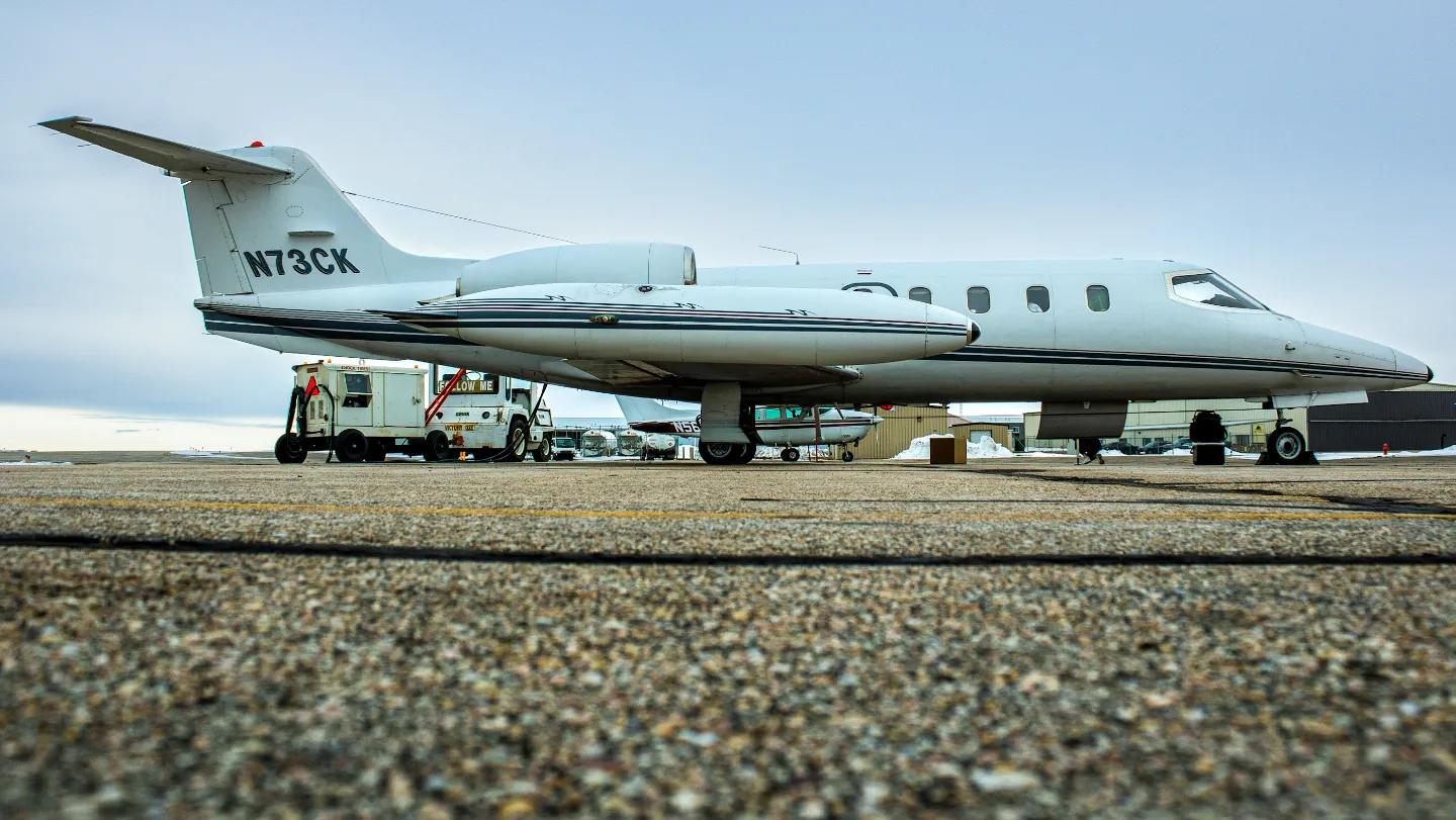Full size: Kalitta Charters Learjet 35 N73CK at Greeley Weld County Airport