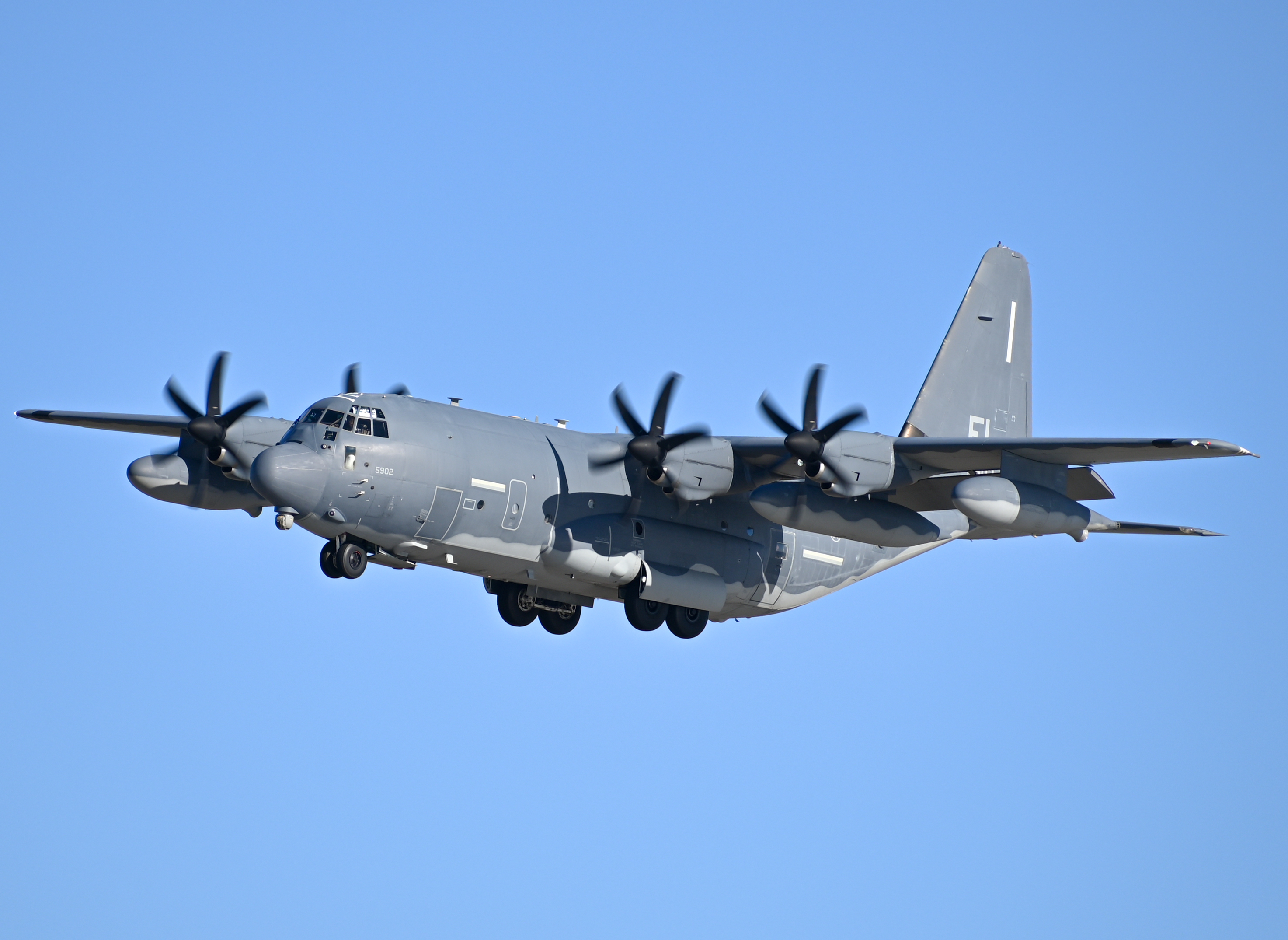 Full size: USAF - United States Air Force Lockheed C-130 Hercules 17-5902 at North Island NAS