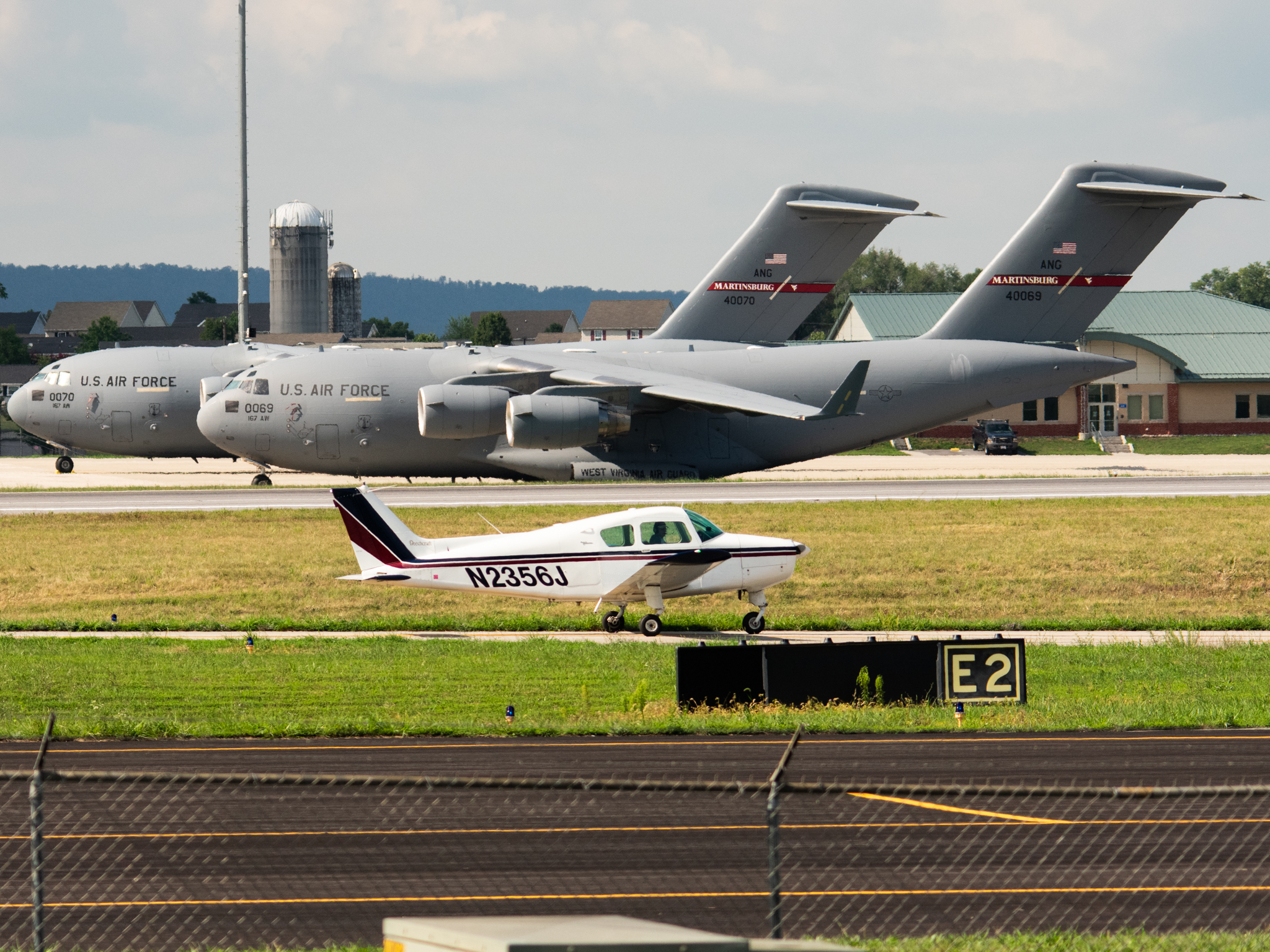 Full size: PRIVATE Beechcraft 23 Sundowner N2356J at Eastern WV Regional Airport/Shepherd Field