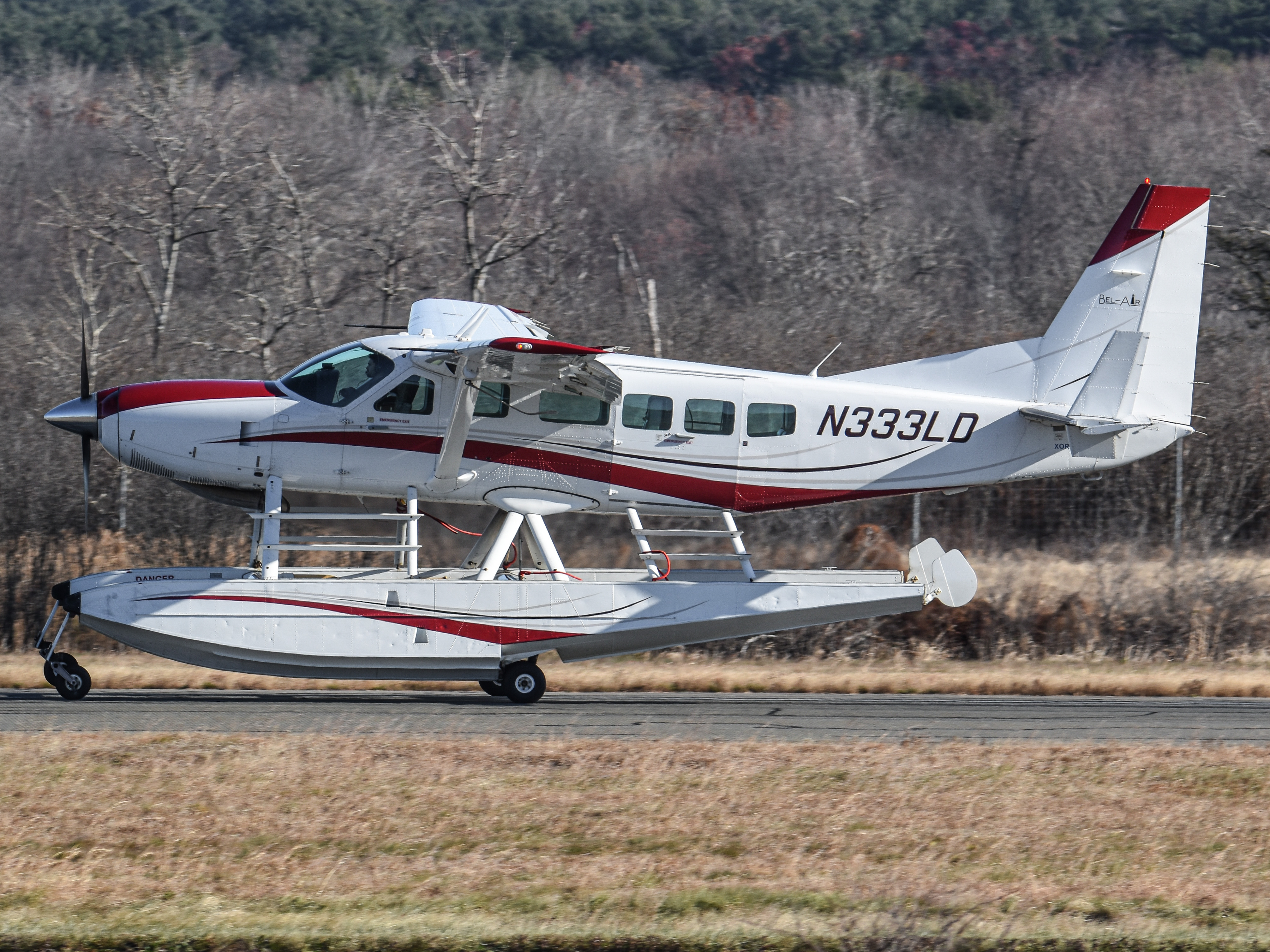 Full size: PRIVATE Cessna 208 N333LD at Norwood Memorial Airport