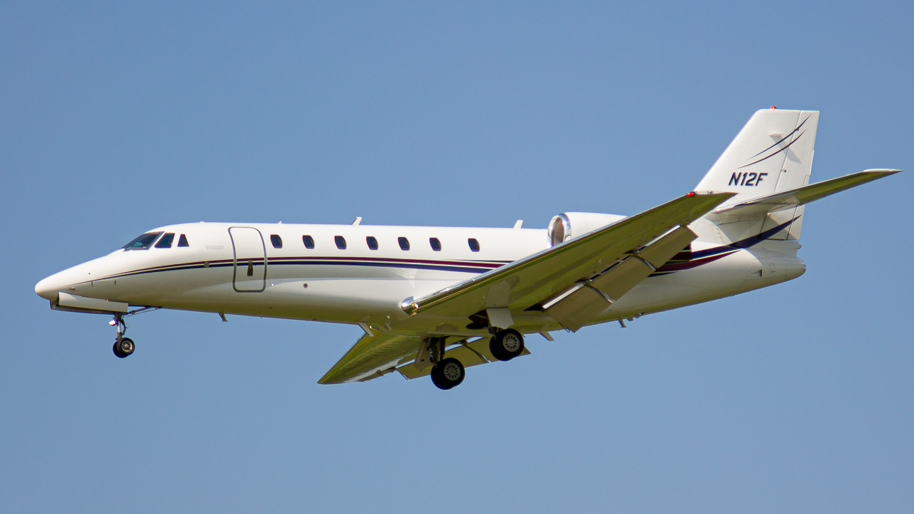 Full size: PRIVATE Cessna Citation Sovereign N12F at John Glenn Columbus International Airport