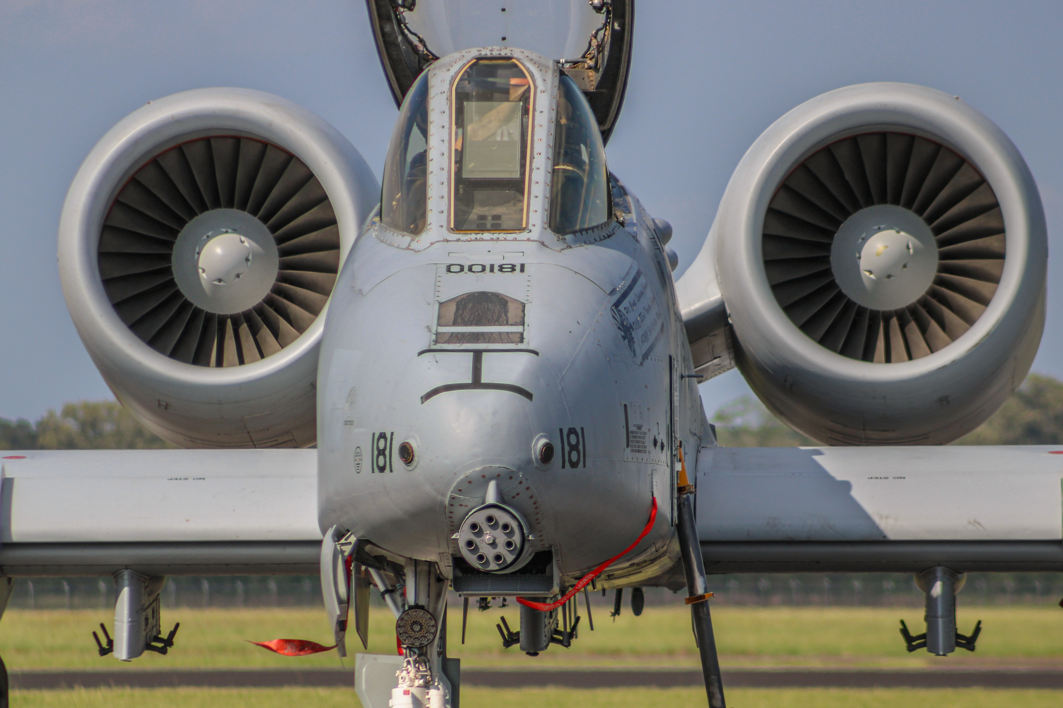 Full size: USAF - United States Air Force Fairchild A-10 Thunderbolt AF00181 at Monroe Regional Airport