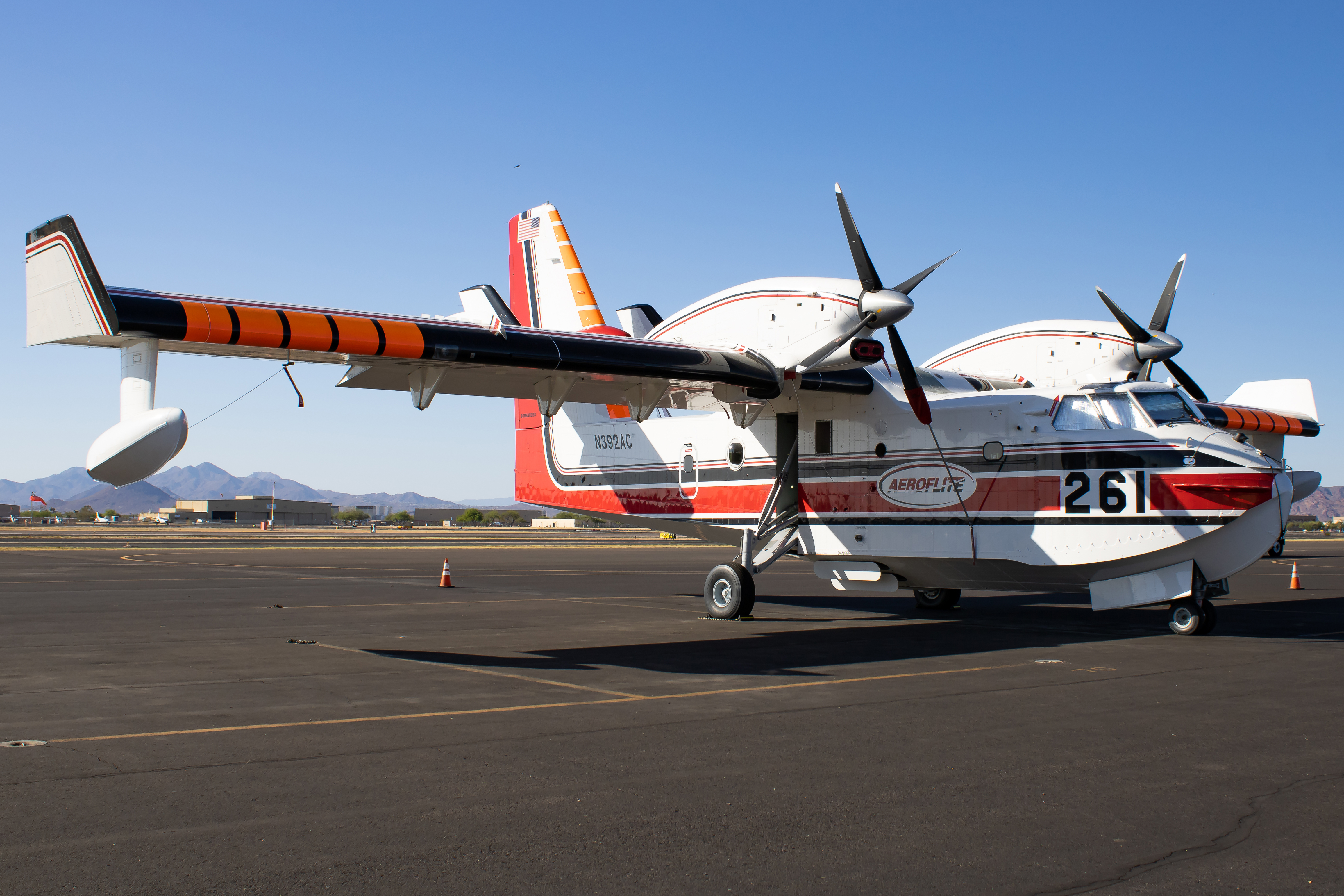 Full size: Aeroflite Canadair CL-215 N392AC at Falcon Field Airport