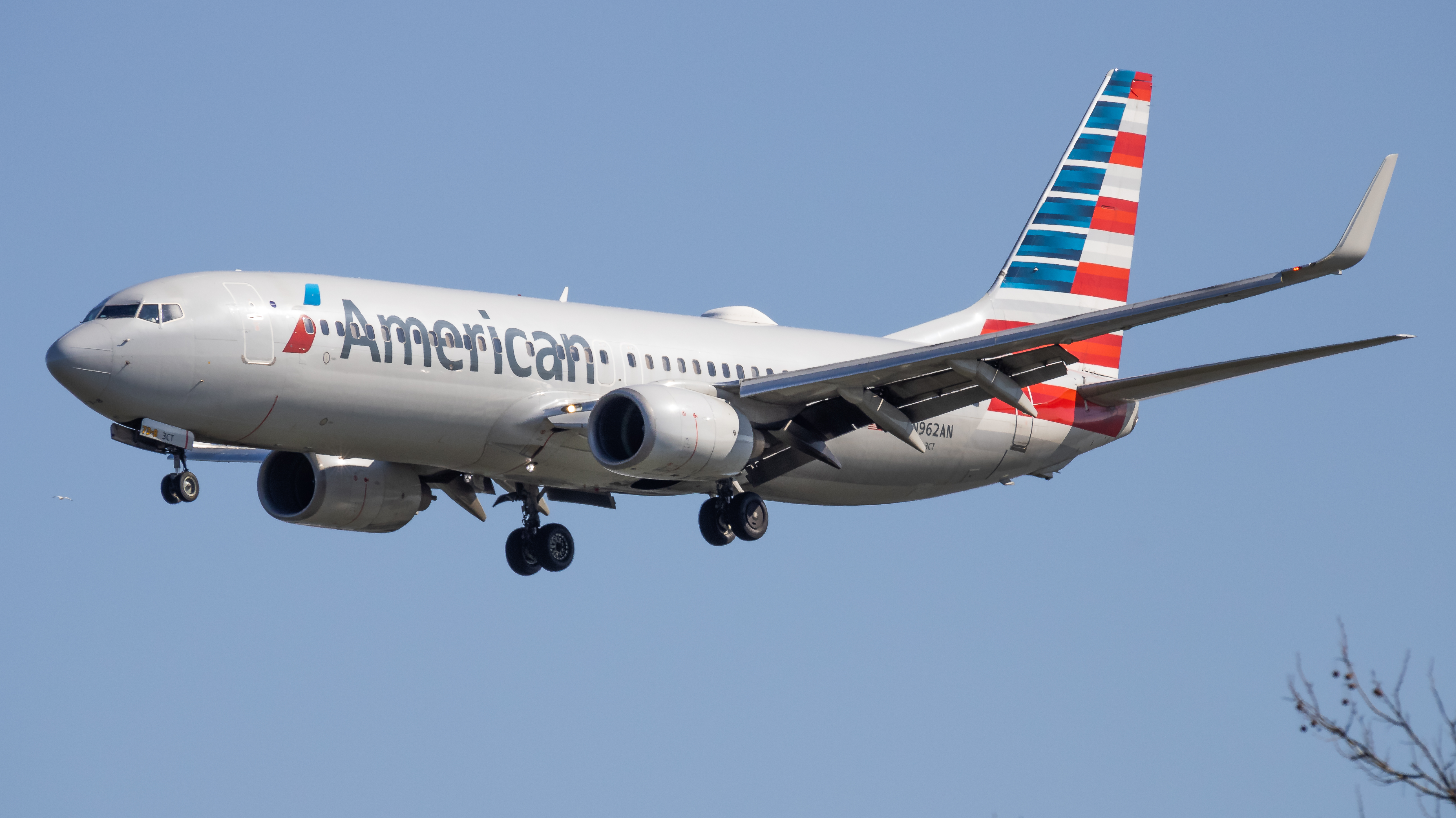 Full size: American Airlines Boeing 737-800 N962AN at Ronald Reagan National Airport