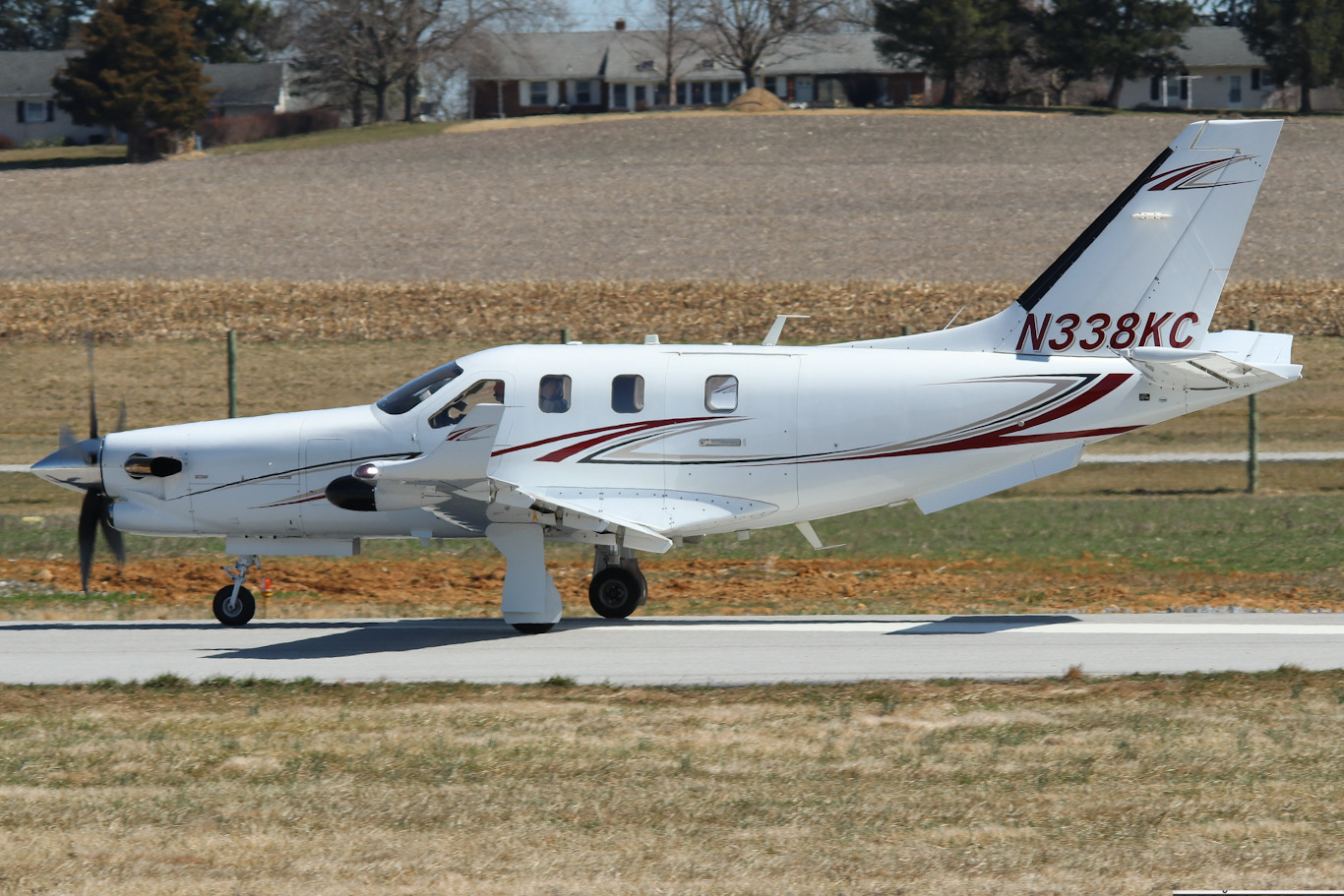 Full size: PRIVATE Socata TBM-930 N338KC at York Airport
