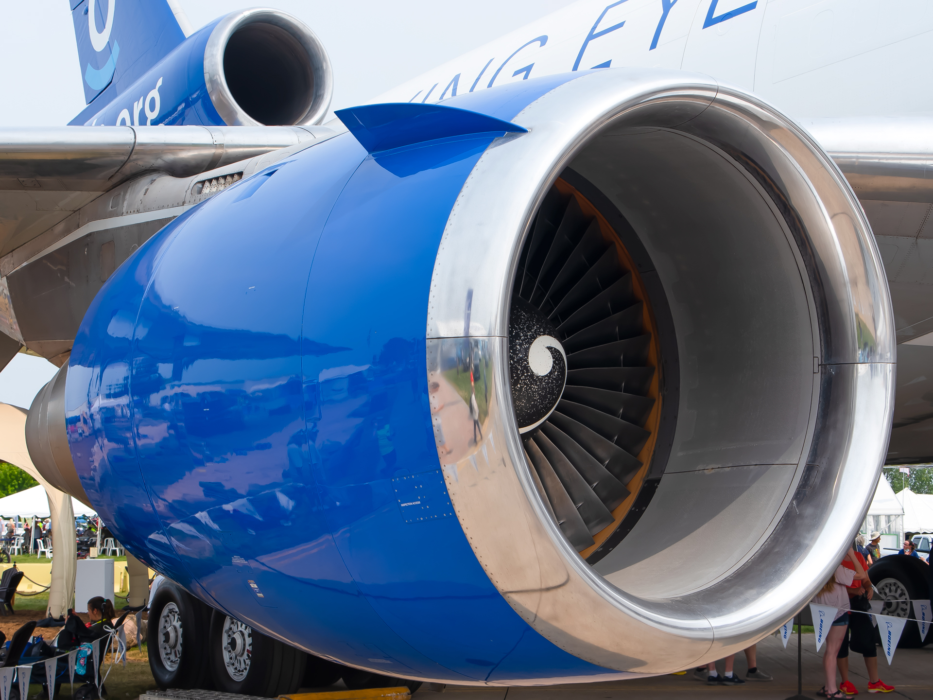 Full size: Orbis Flying Eye Hospital McDonnell Douglas MD-10-30F N330AU at Wittman Regional Airport