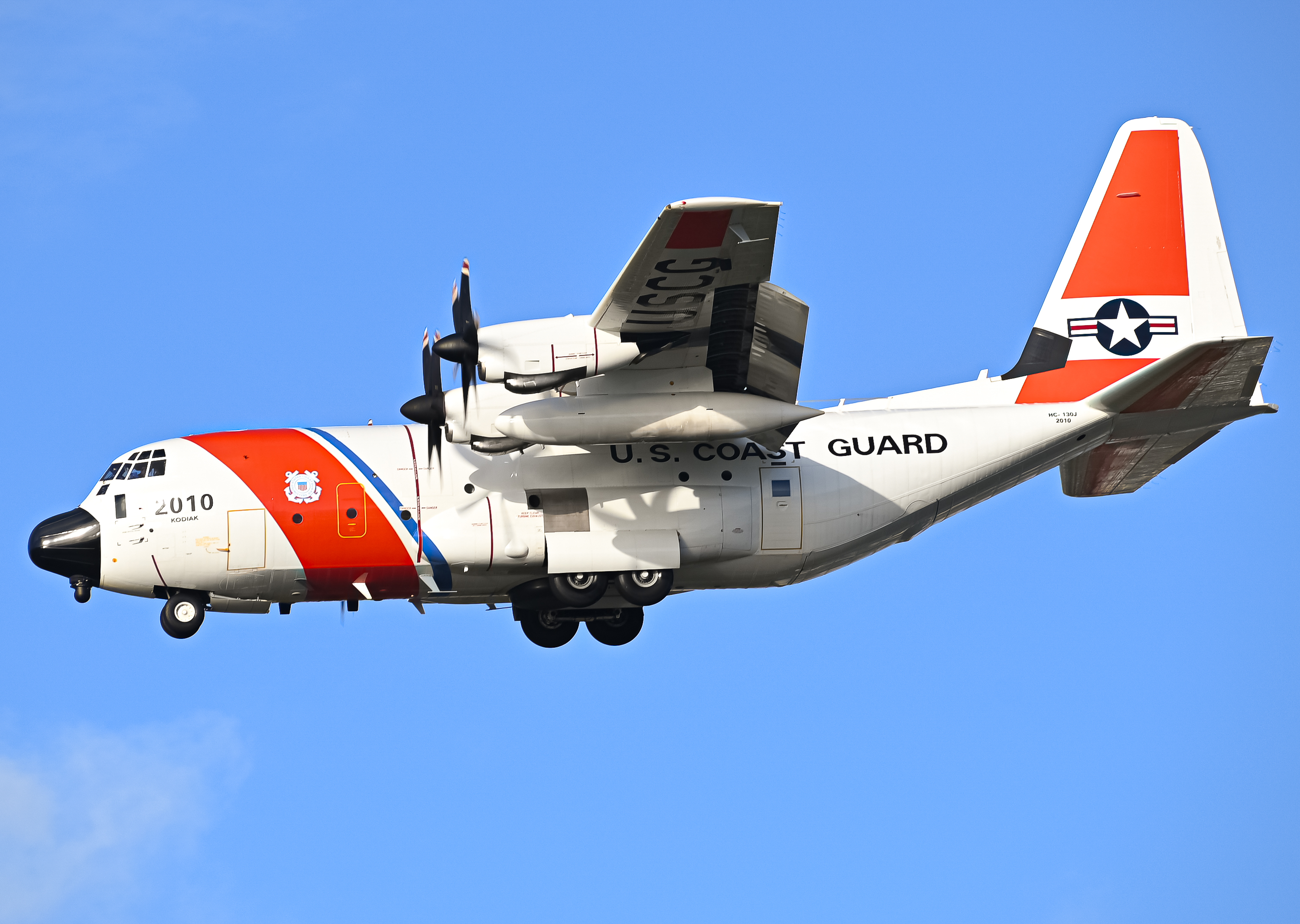 Full size: USCG - United States Coast Guard Lockheed HC-130J Hercules 2010 at North Island NAS