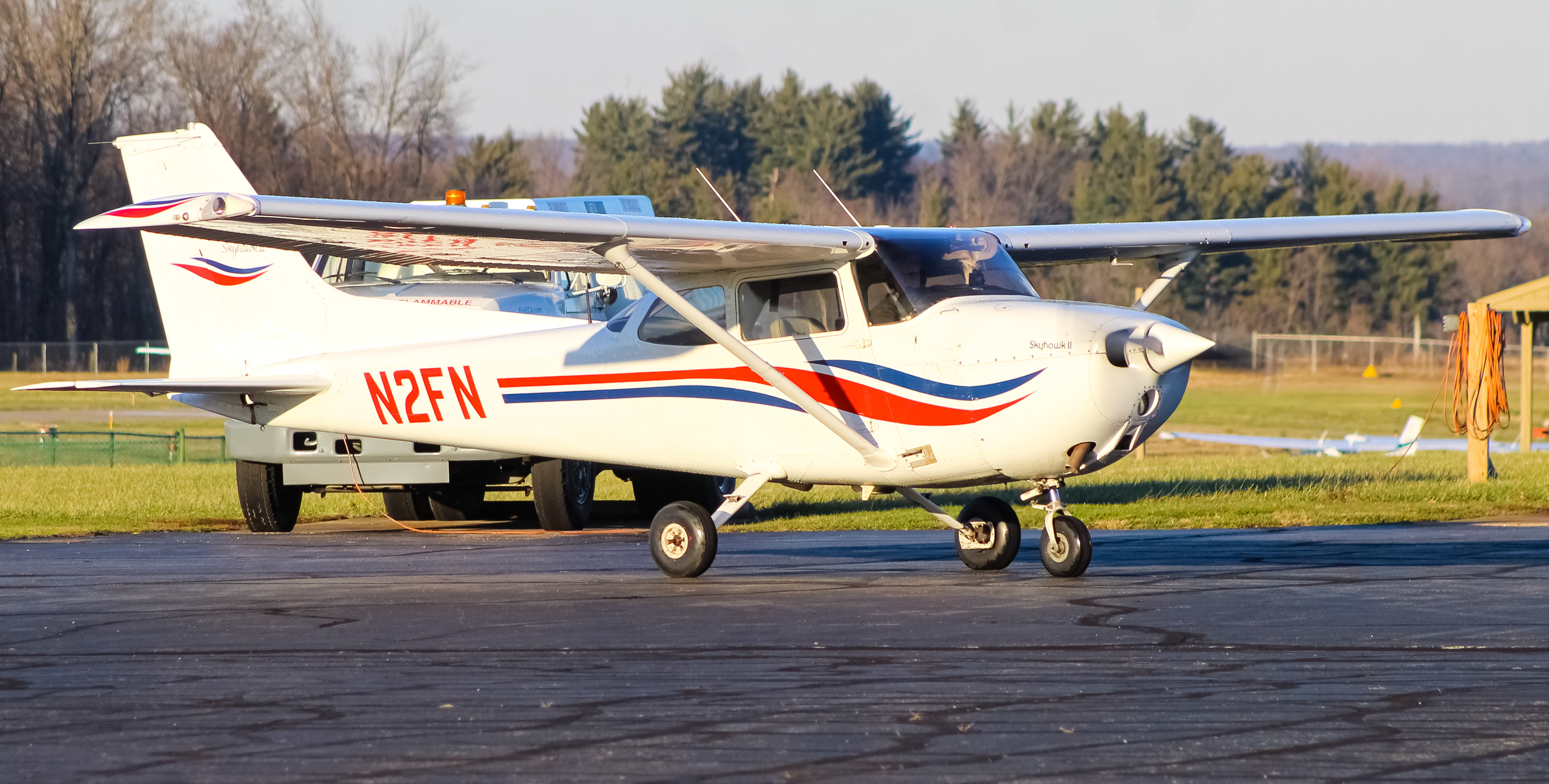 Full size: PRIVATE  Cessna 172 N2FN at Clermont County Airport