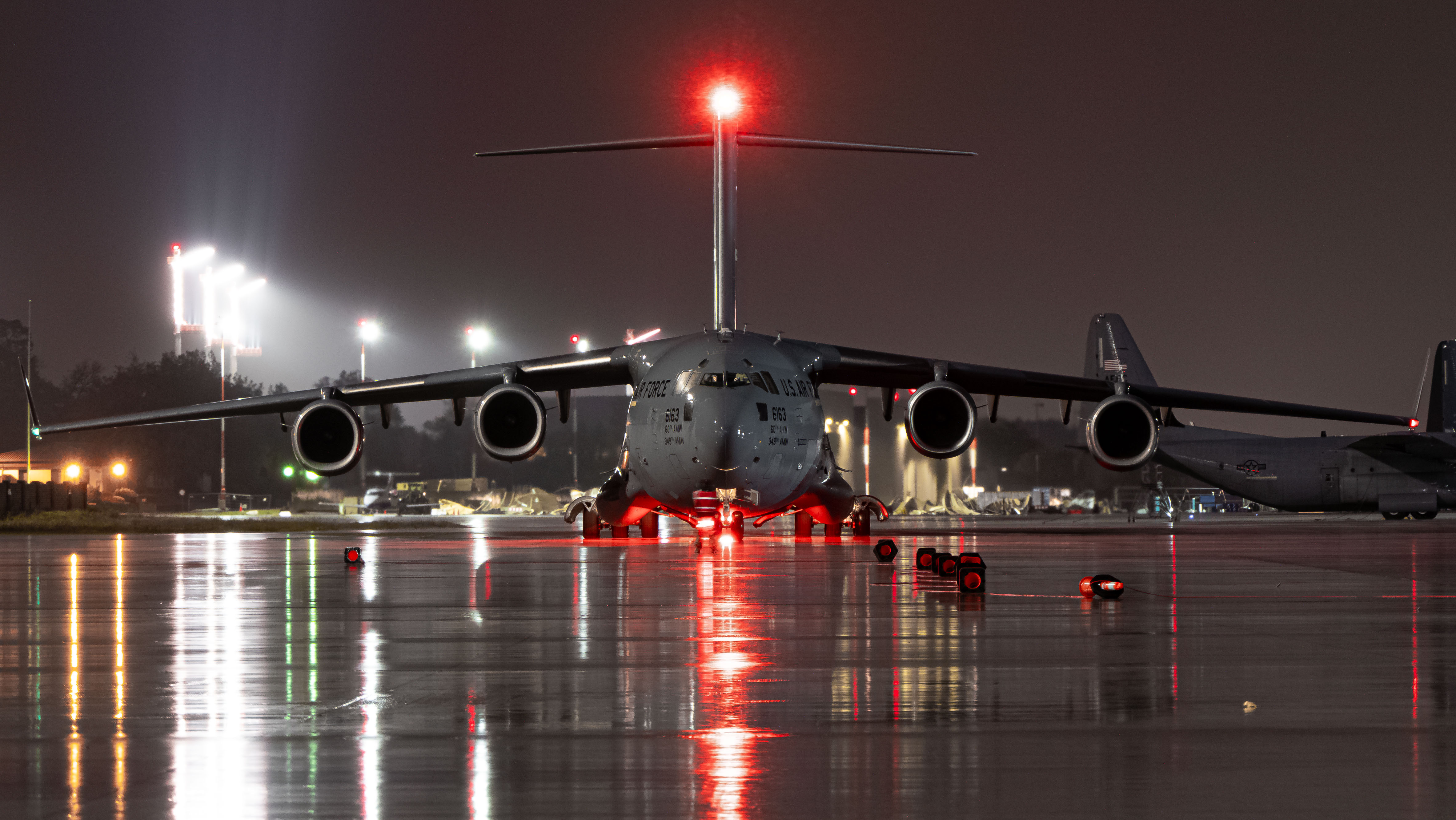 Full size: USAF - United States Air Force Boeing C-17 Globemaster III 06-6163 at Ramstein Air Base
