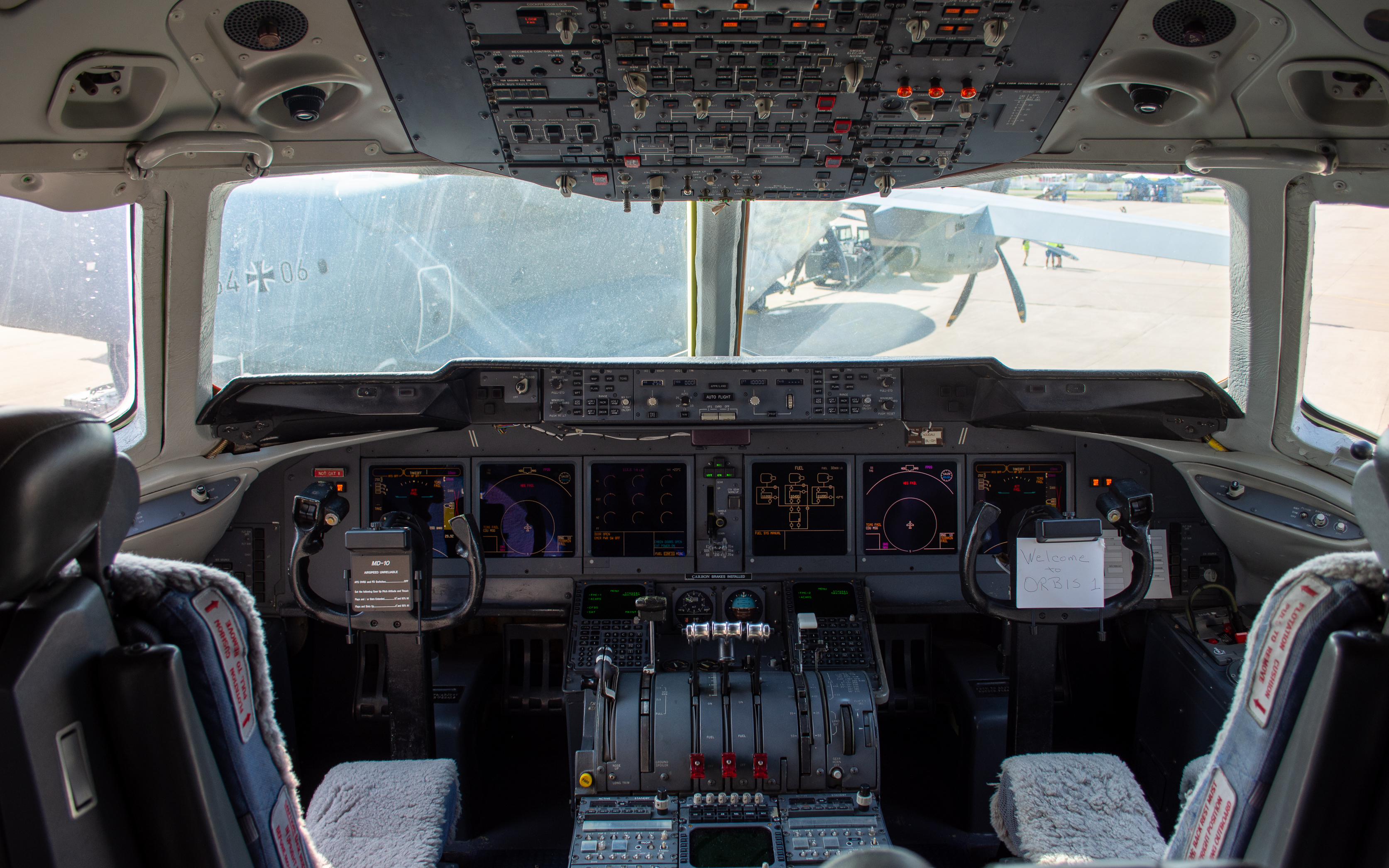 Full size: Orbis Flying Eye Hospital McDonnell Douglas MD-10-30F N330AU at Wittman Regional Airport