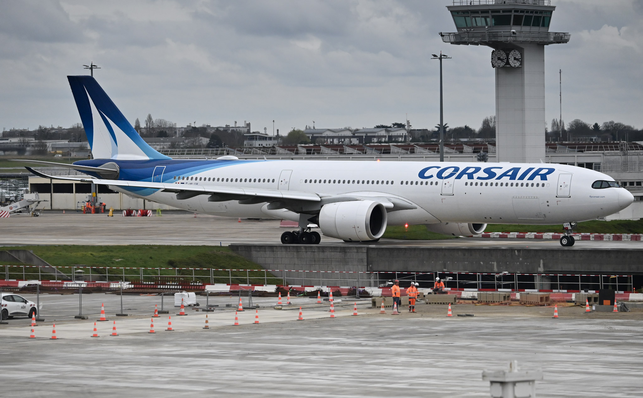Full size: Corsair International Airbus A330-900 F-HLUV at Paris Orly Airport
