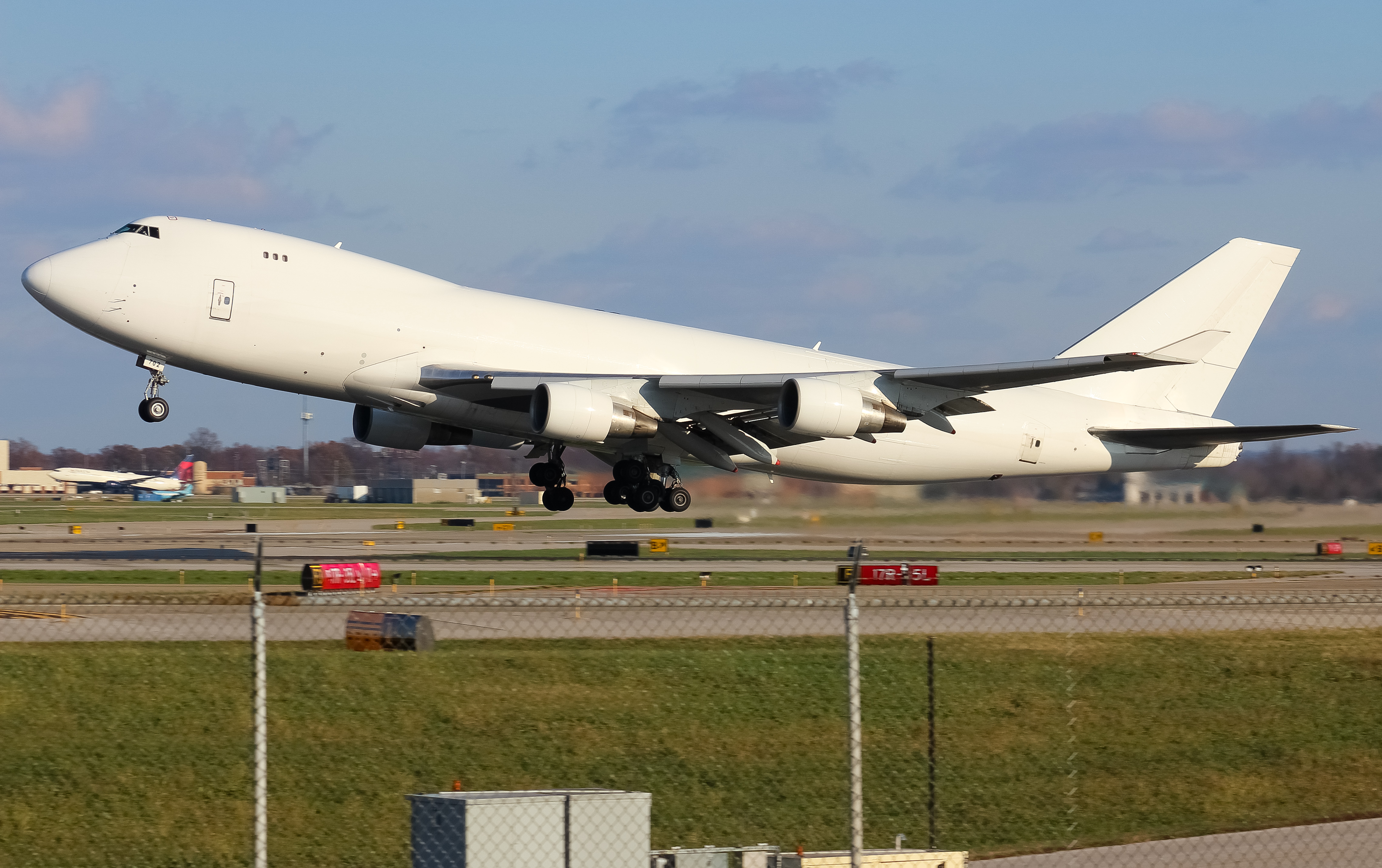 Full size: Kalitta Air Boeing 747-400F N702CK at Louisville Muhammad Ali International Airport