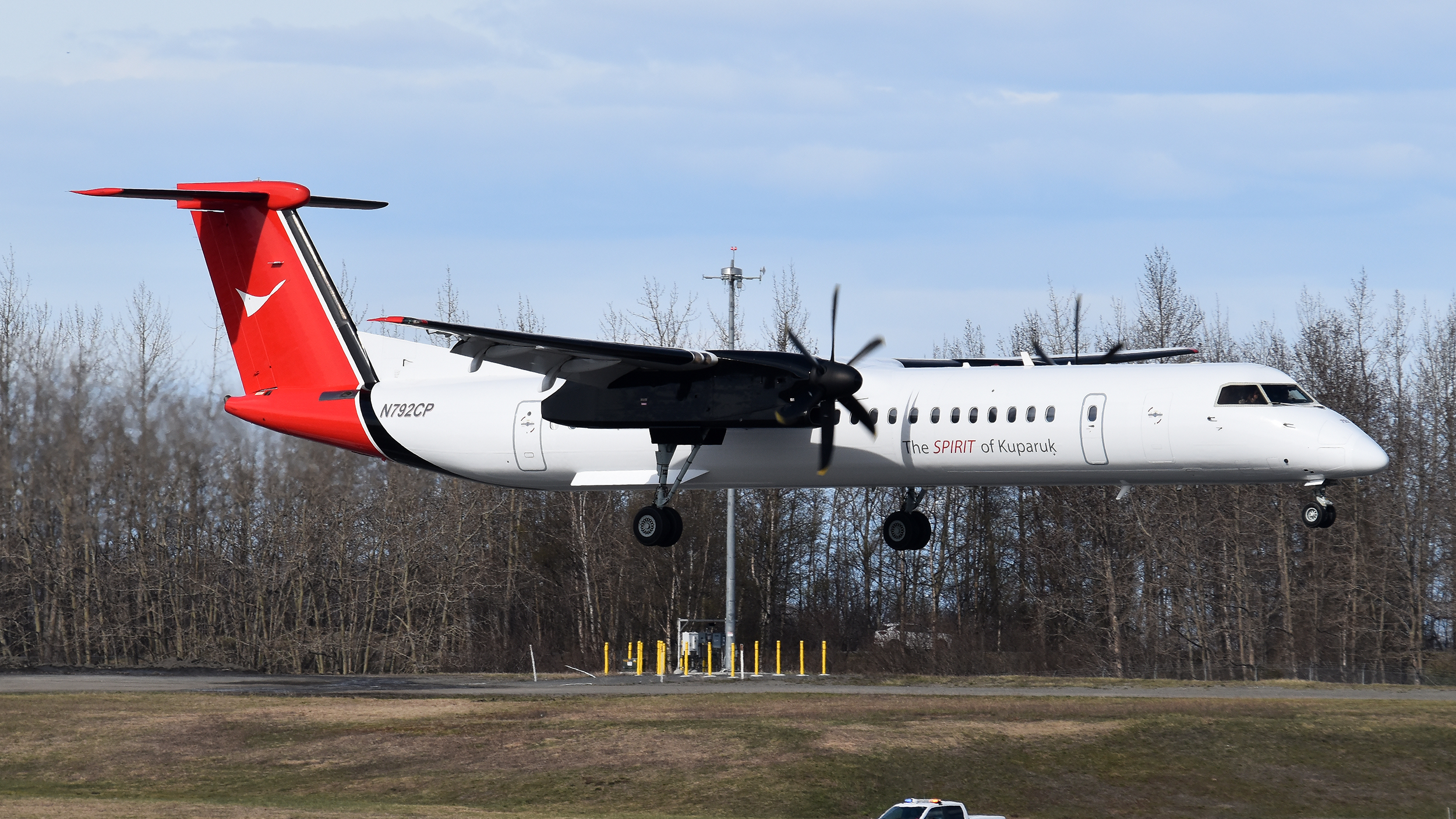 Full size: ConocoPhillips Aviation Alaska De Havilland Dash-8 Q400 N792CP at Anchorage Ted Stevens International Airport