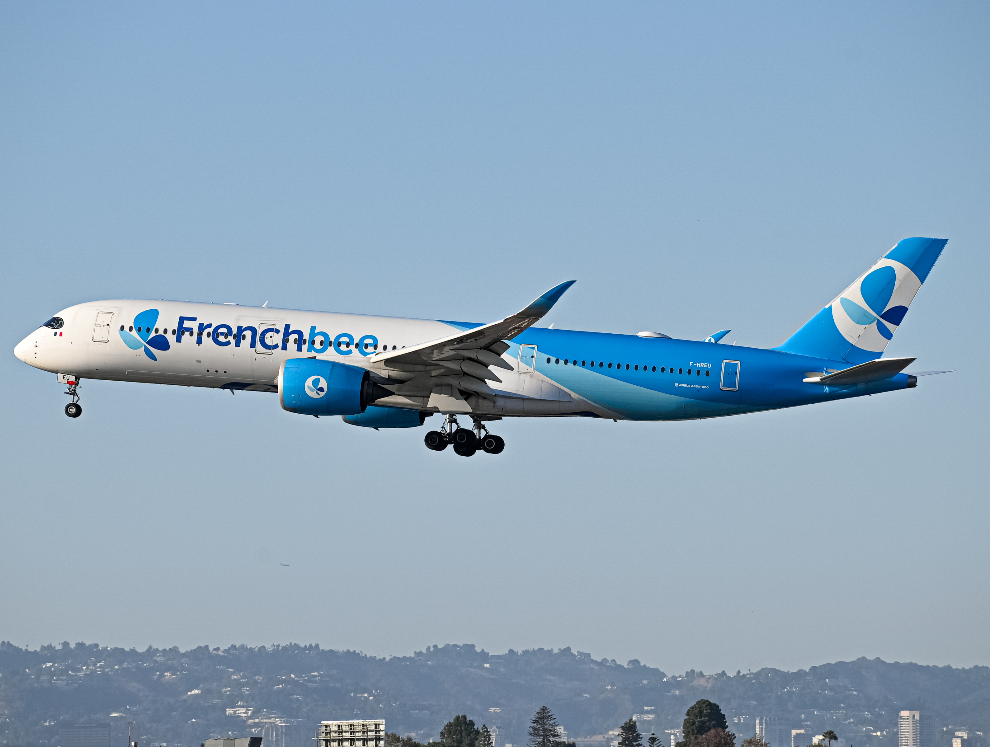 Full size: FrenchBee Airbus A350-900 F-HREU at Los Angeles International Airport