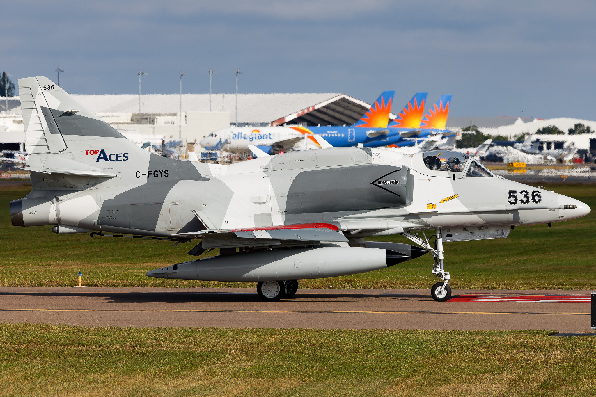 Full size: Top Aces Douglas A-4 Skyhawk C-FGYS at St. Petersburg Clearwater International Airport