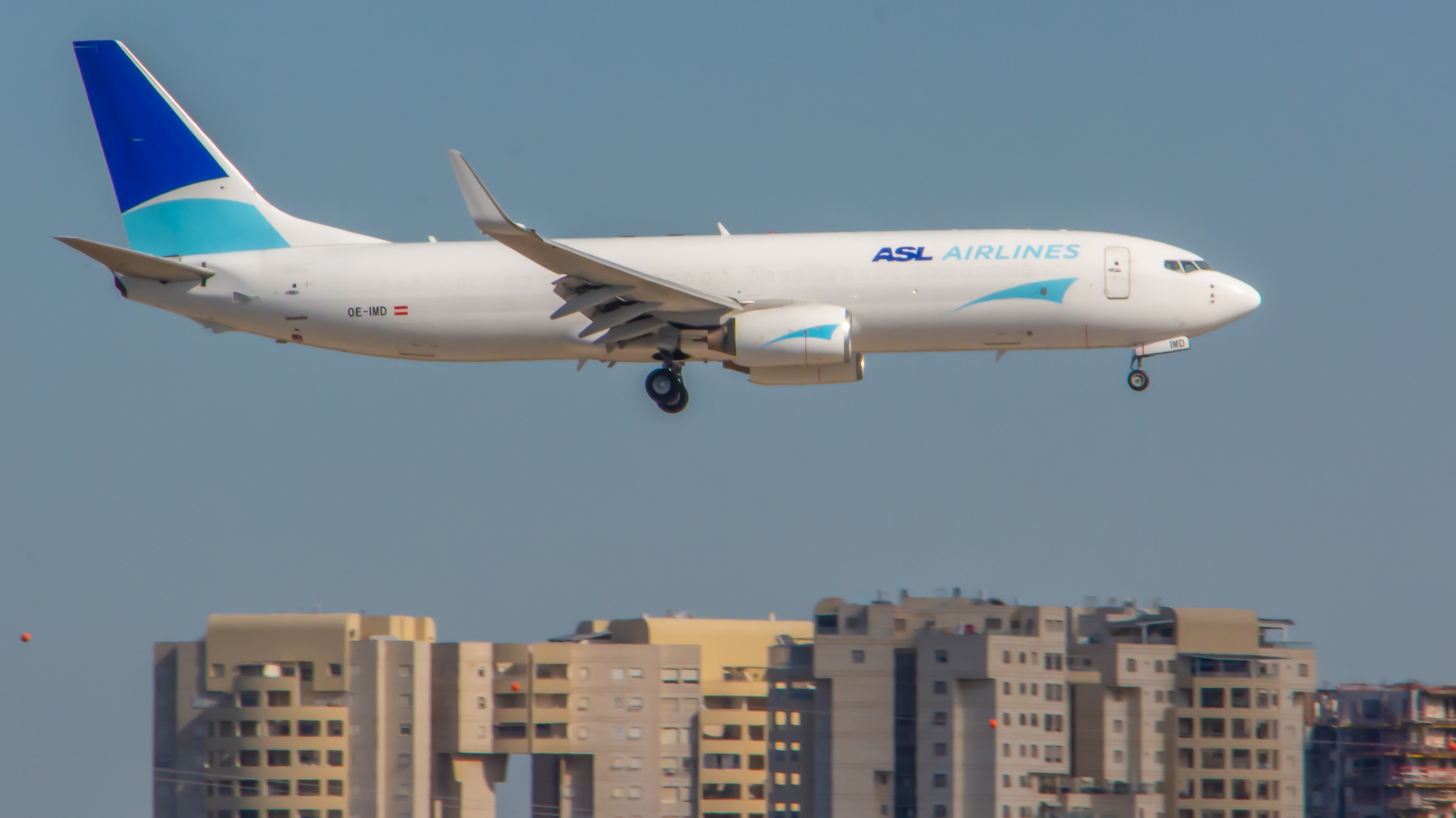 Full size: ASL Airlines Boeing 737-800 OE-IMD at Tel Aviv-Ben Gurion Airport