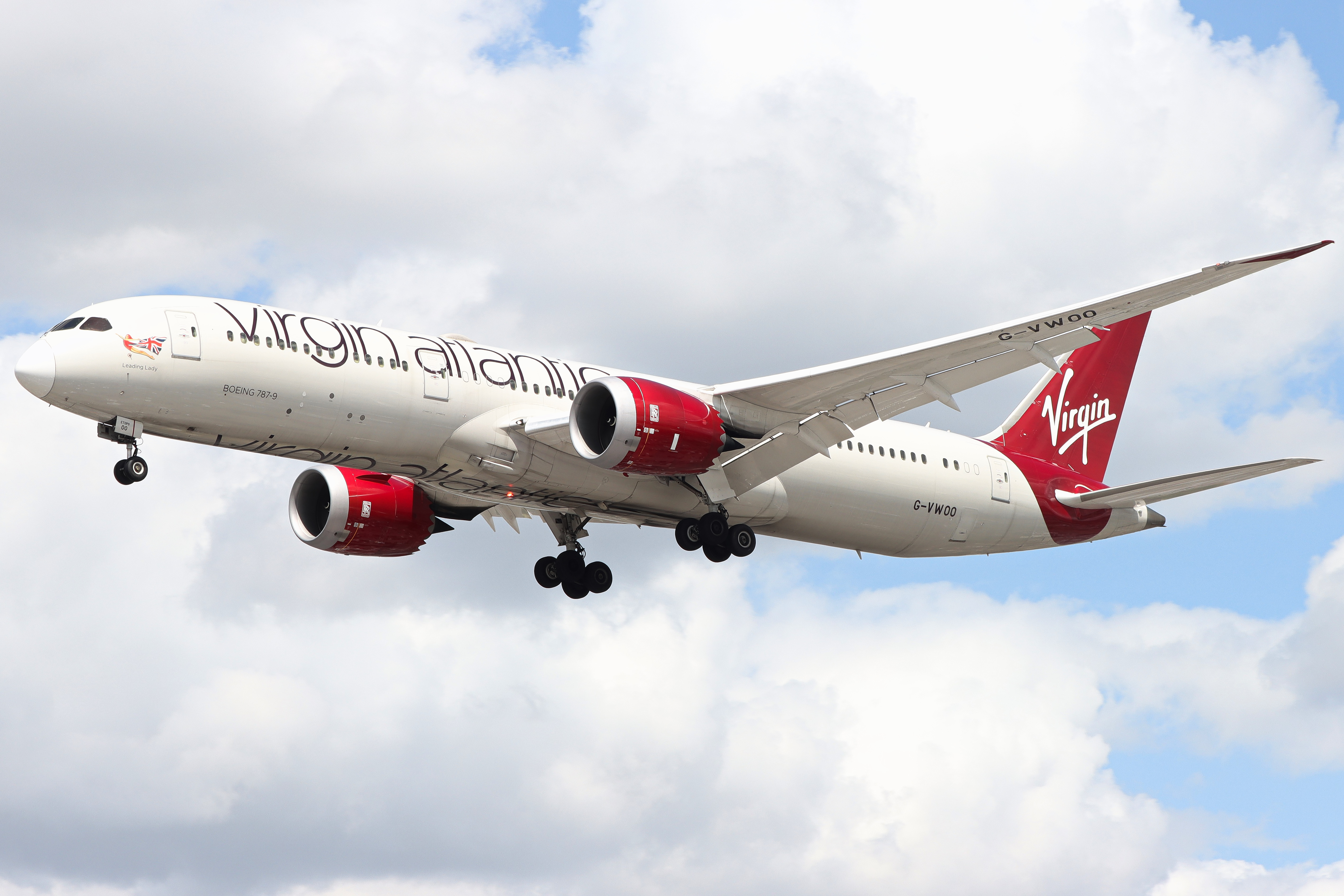 Full size: Virgin Atlantic Boeing 787-9 G-VWOO at London Heathrow International Airport
