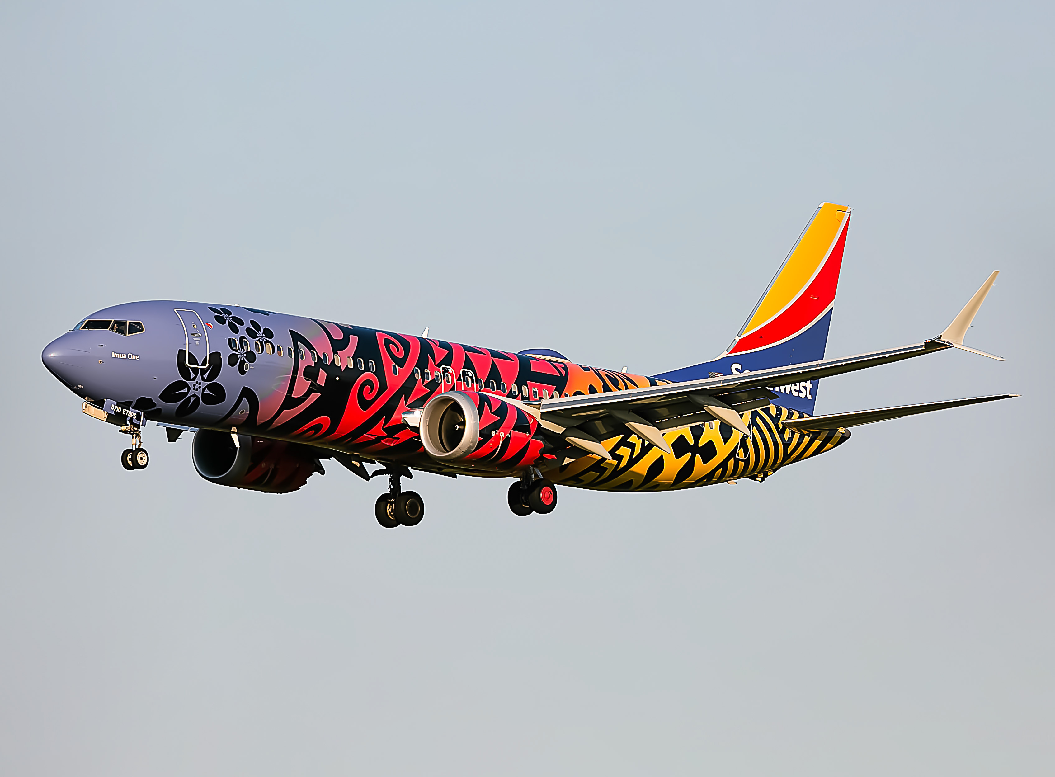Full size: Southwest Airlines Boeing 737 MAX 8 N8710M at Baltimore/Washington International Thurgood Marshall Airport