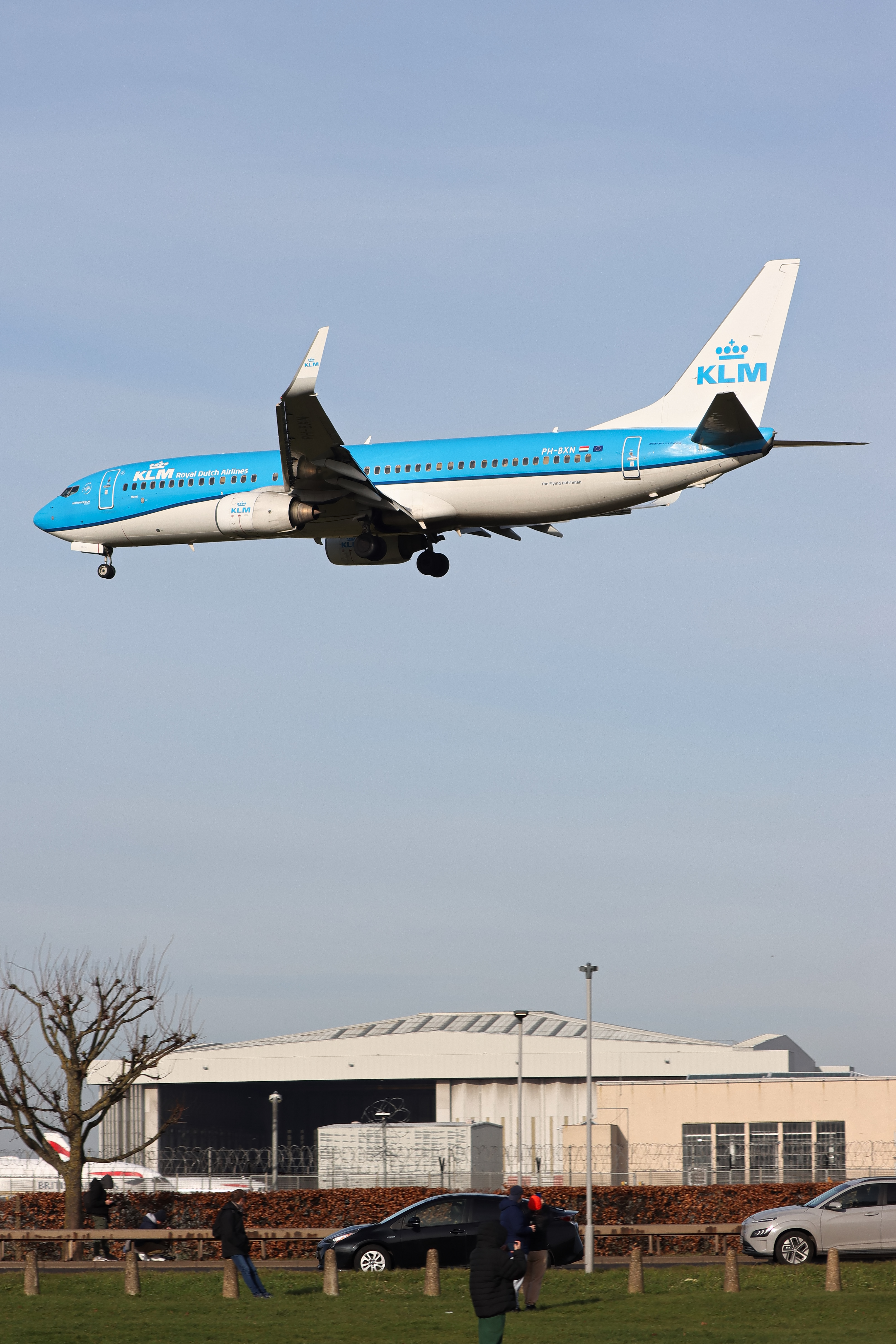 Full size: KLM Boeing 737-800 PH-BXN at London Heathrow International Airport
