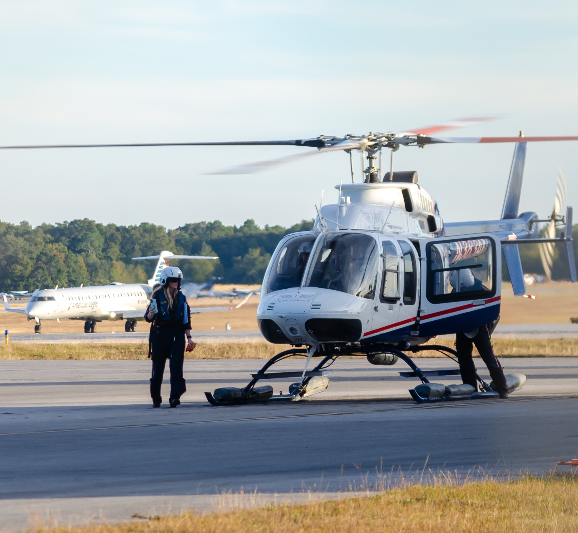 Full size: PRIVATE Bell 407 N383AM at Pensacola International Airport