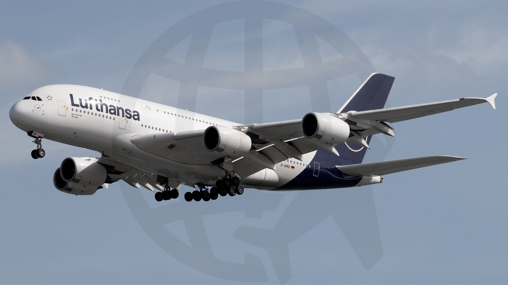 Full size: Lufthansa Airbus A380-800 D-AIMD at Singapore-Changi Airport