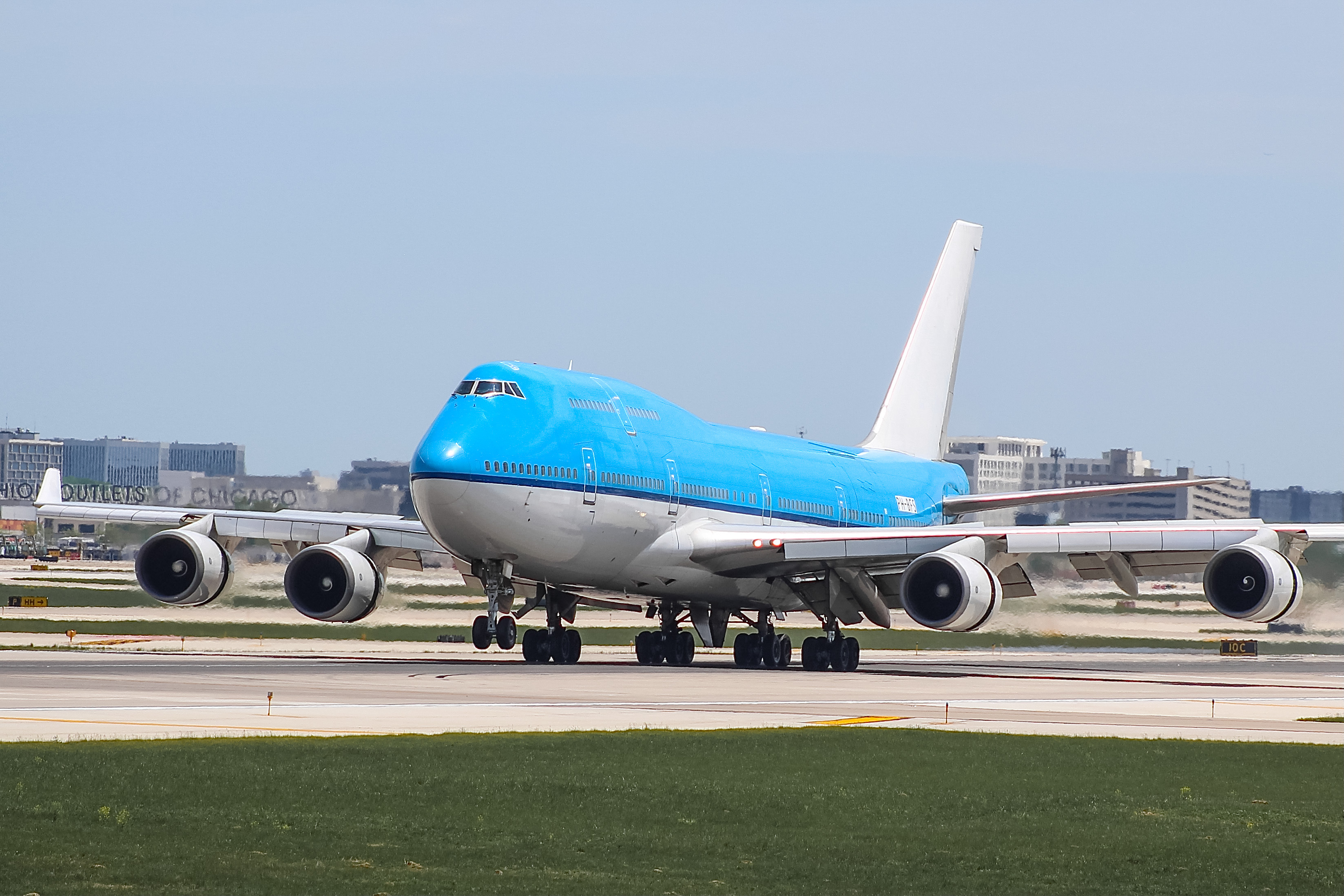 Full size: KLM Boeing 747-400 PH-BFS at Chicago O'Hare International Airport