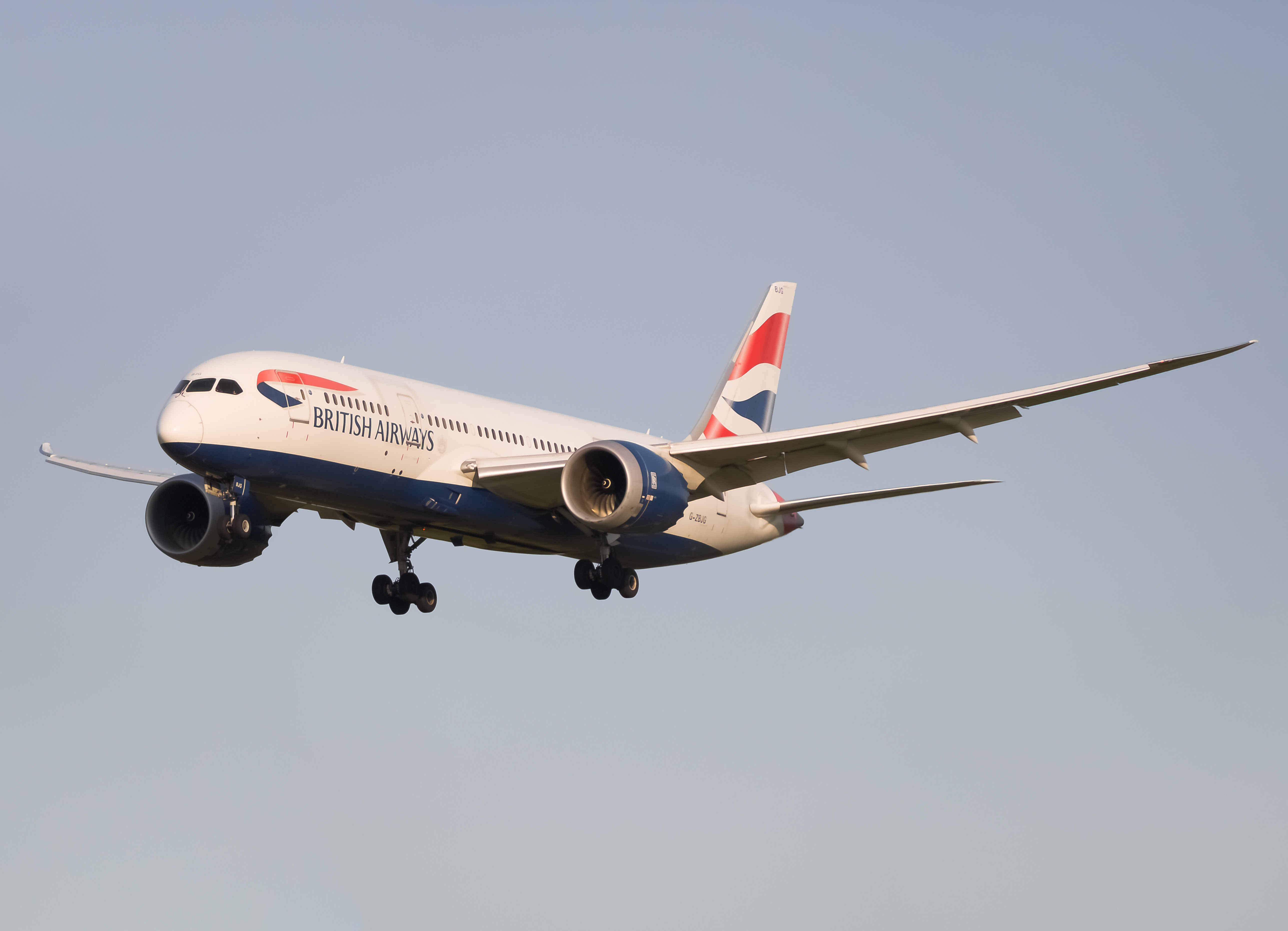 Full size: British Airways Boeing 787-8 G-ZBJG at Baltimore/Washington International Thurgood Marshall Airport