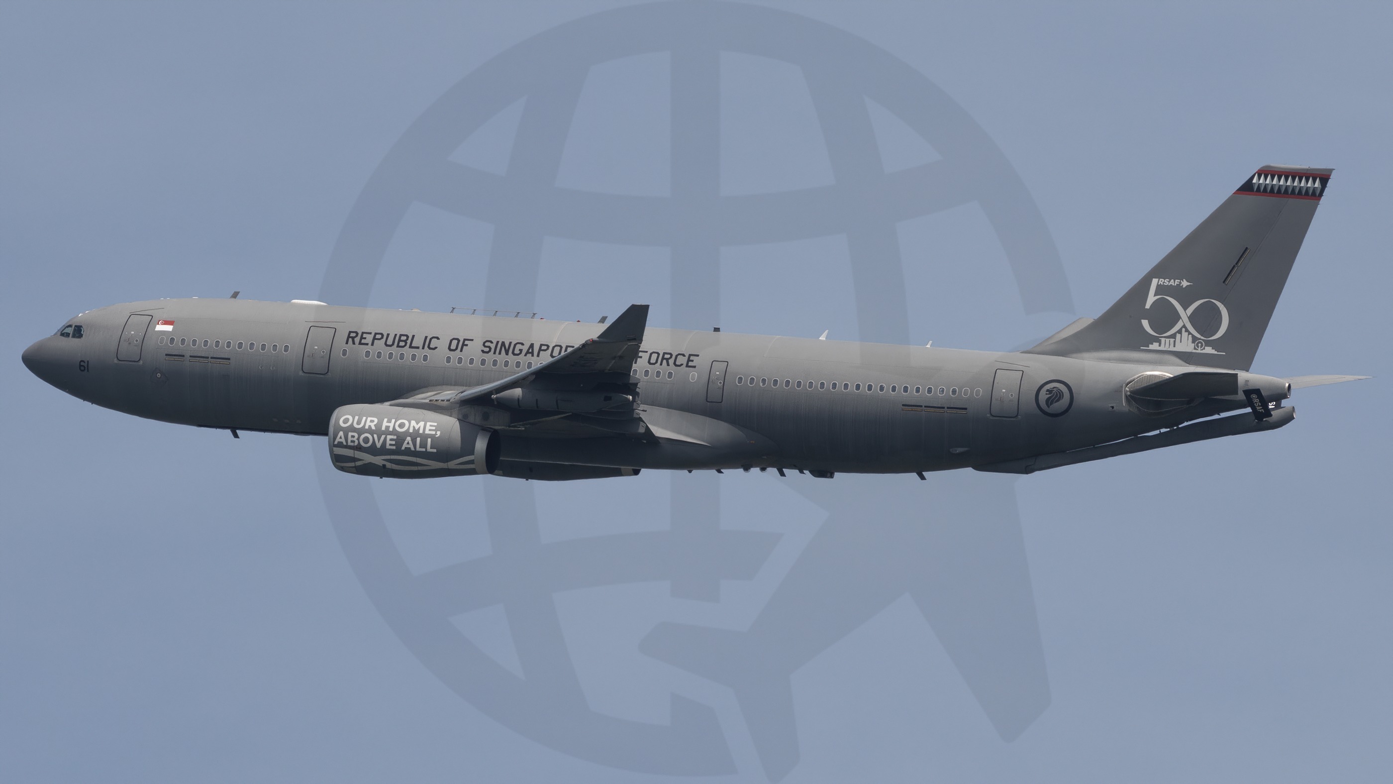 Full size: Singapore - Air Force Airbus A330-200(MRTT) 761 at Singapore-Changi Airport