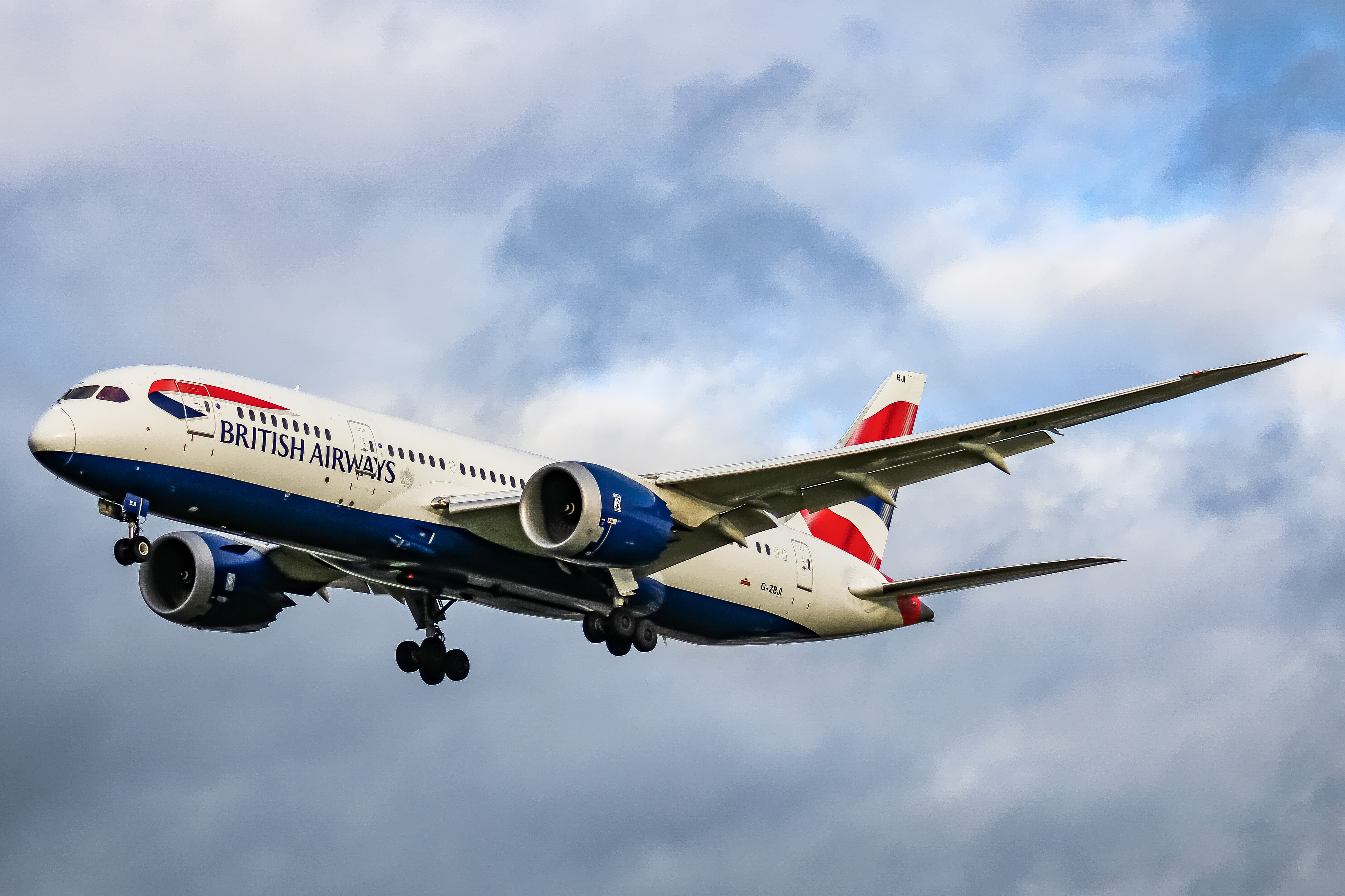 Full size: British Airways Boeing 787-8 G-ZBJI at London Heathrow International Airport