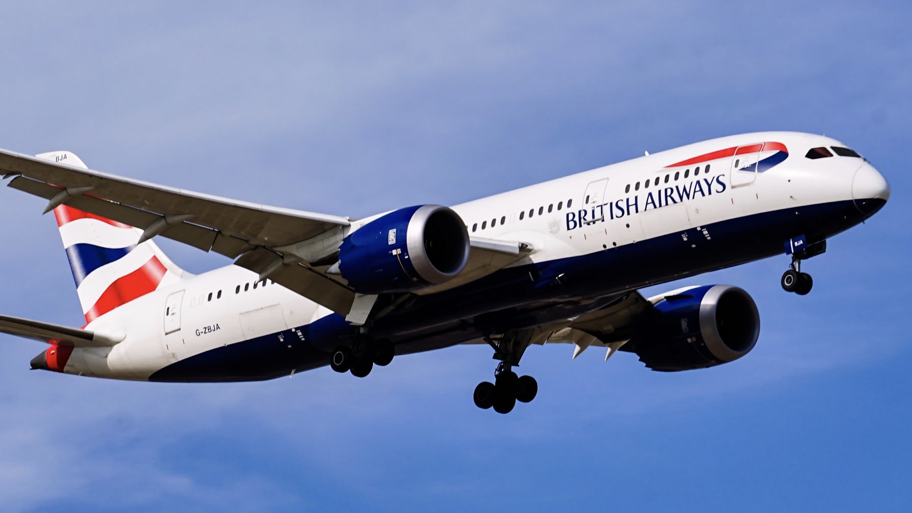 Full size: British Airways Boeing 787-8 G-ZBJA at Dallas-Fort Worth International Airport