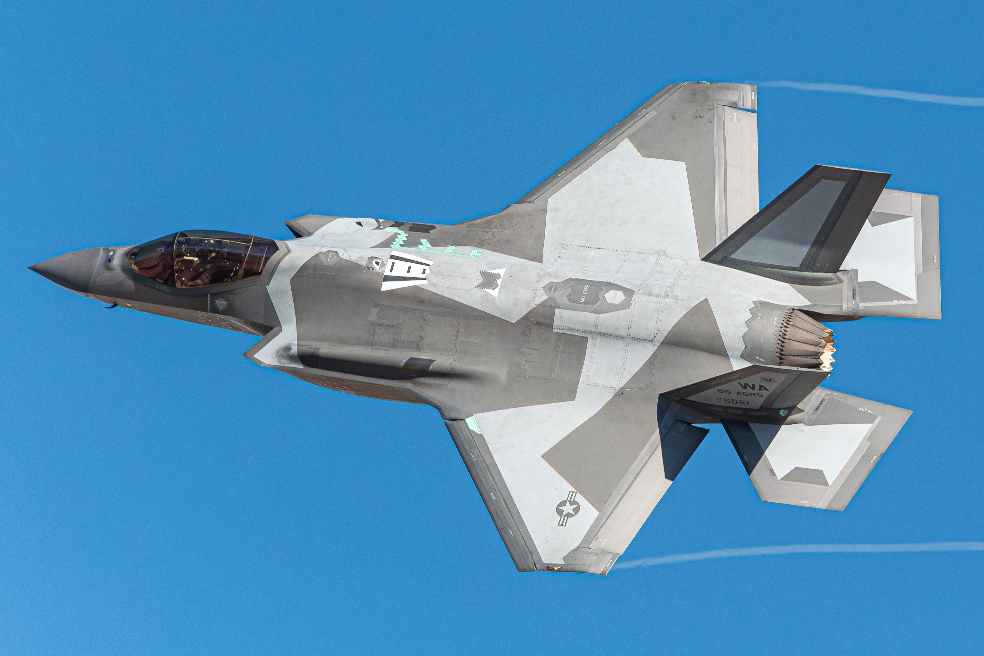 Full size: USAF - United States Air Force Lockheed Martin F-35 Lightning 11-5021 at Nellis Air Force Base