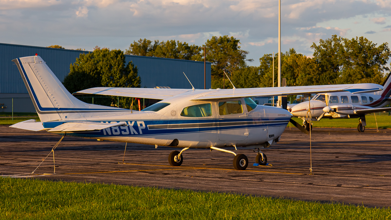 Full size: PRIVATE Cessna 210 N89KP at Delaware Municipal Airport