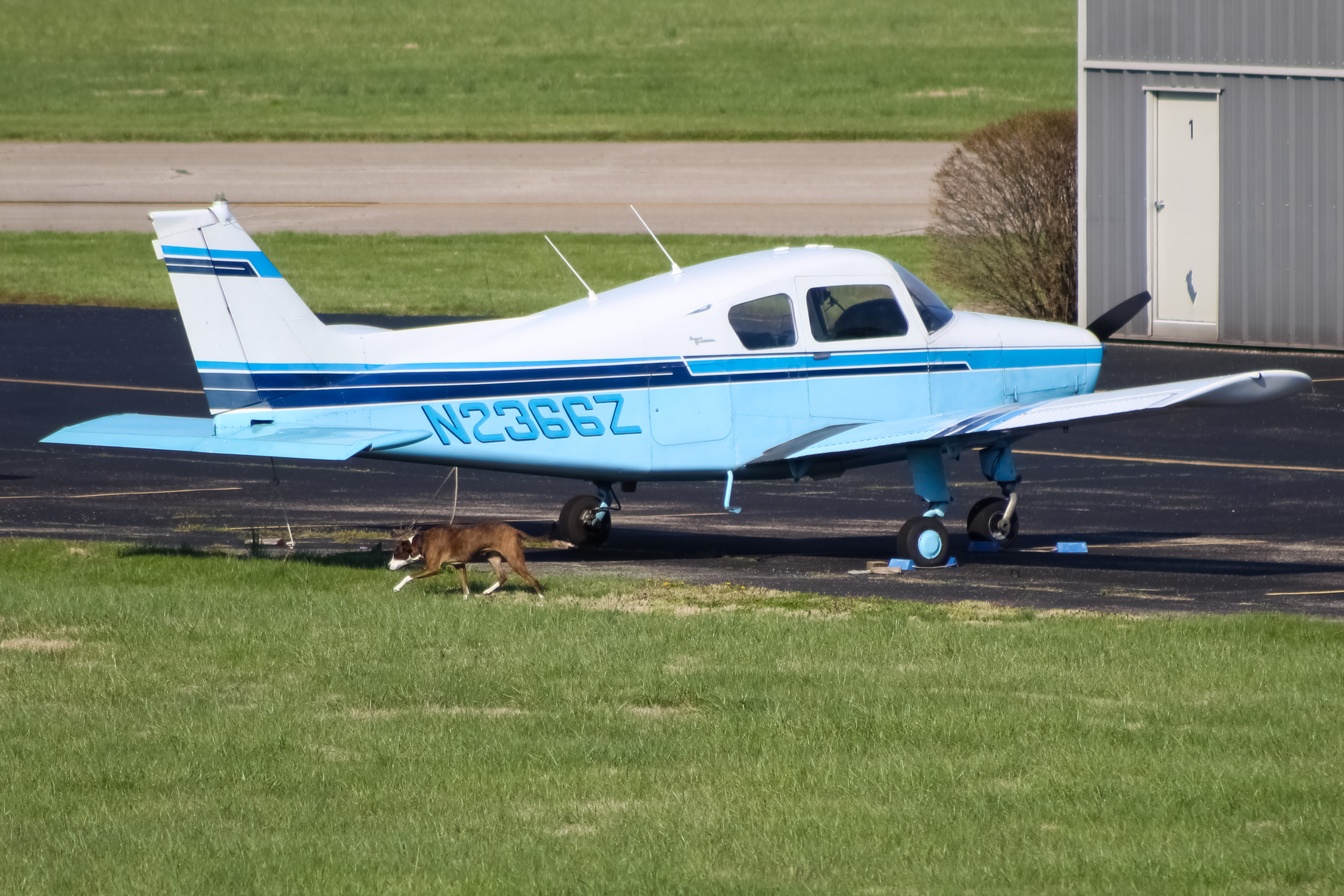 Full size: PRIVATE Beech 23 N2366Z at Cincinnati Municipal Airport/Lunken Field