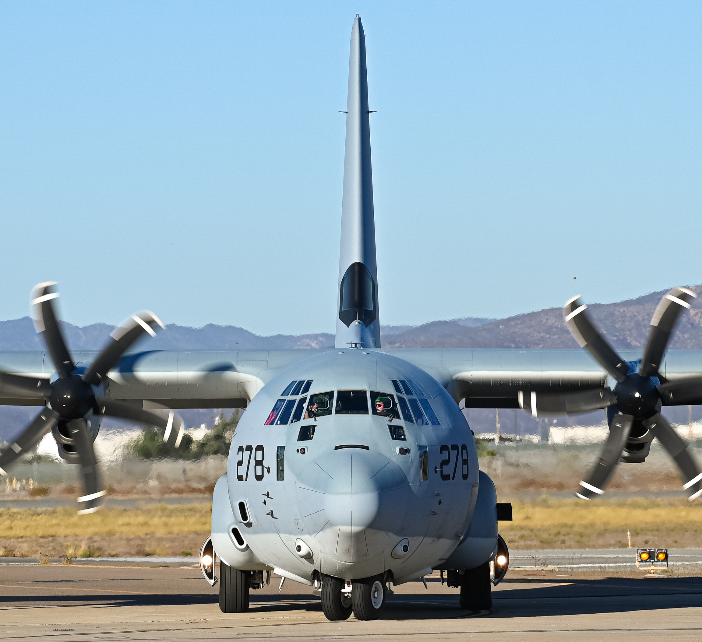 Full size: USMC - United States Marine Corp Lockheed Martin KC-130J Hercules 170278 at Brown Field Municipal Airport