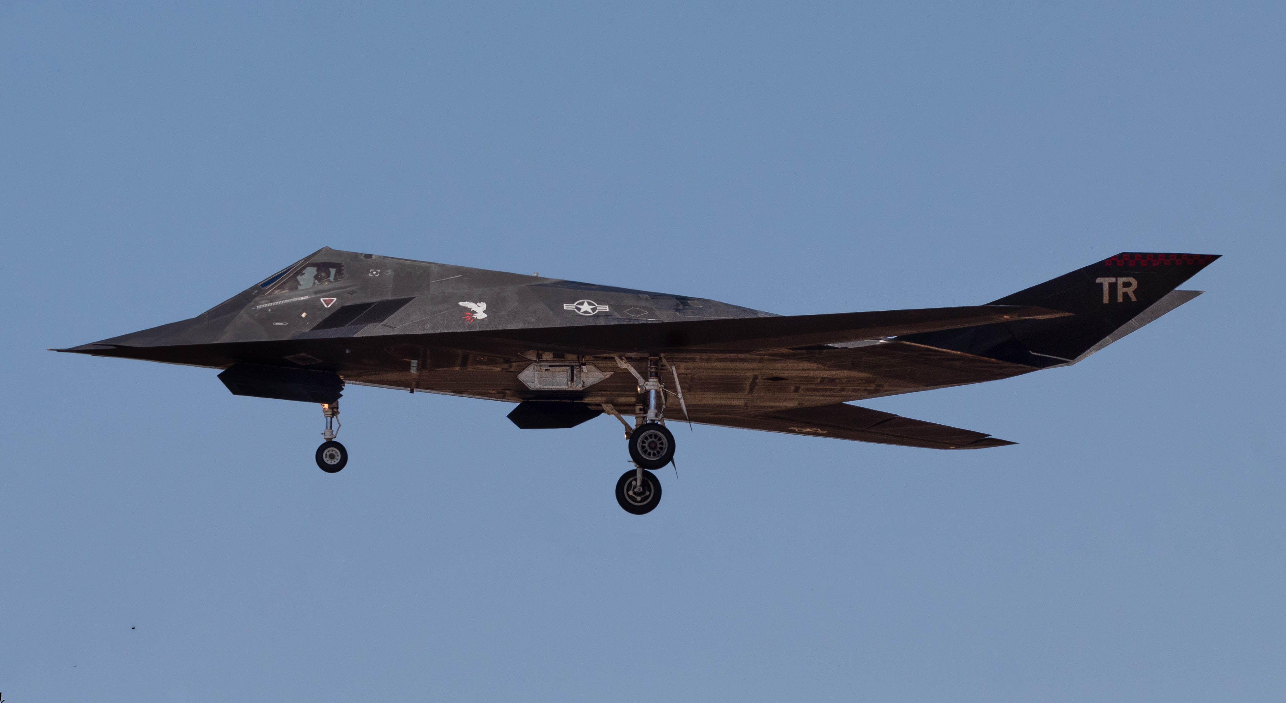 Full size: USAF - United States Air Force  Lockheed Martin F-117 Nighthawk 84-0828 at Point Mugu NAS