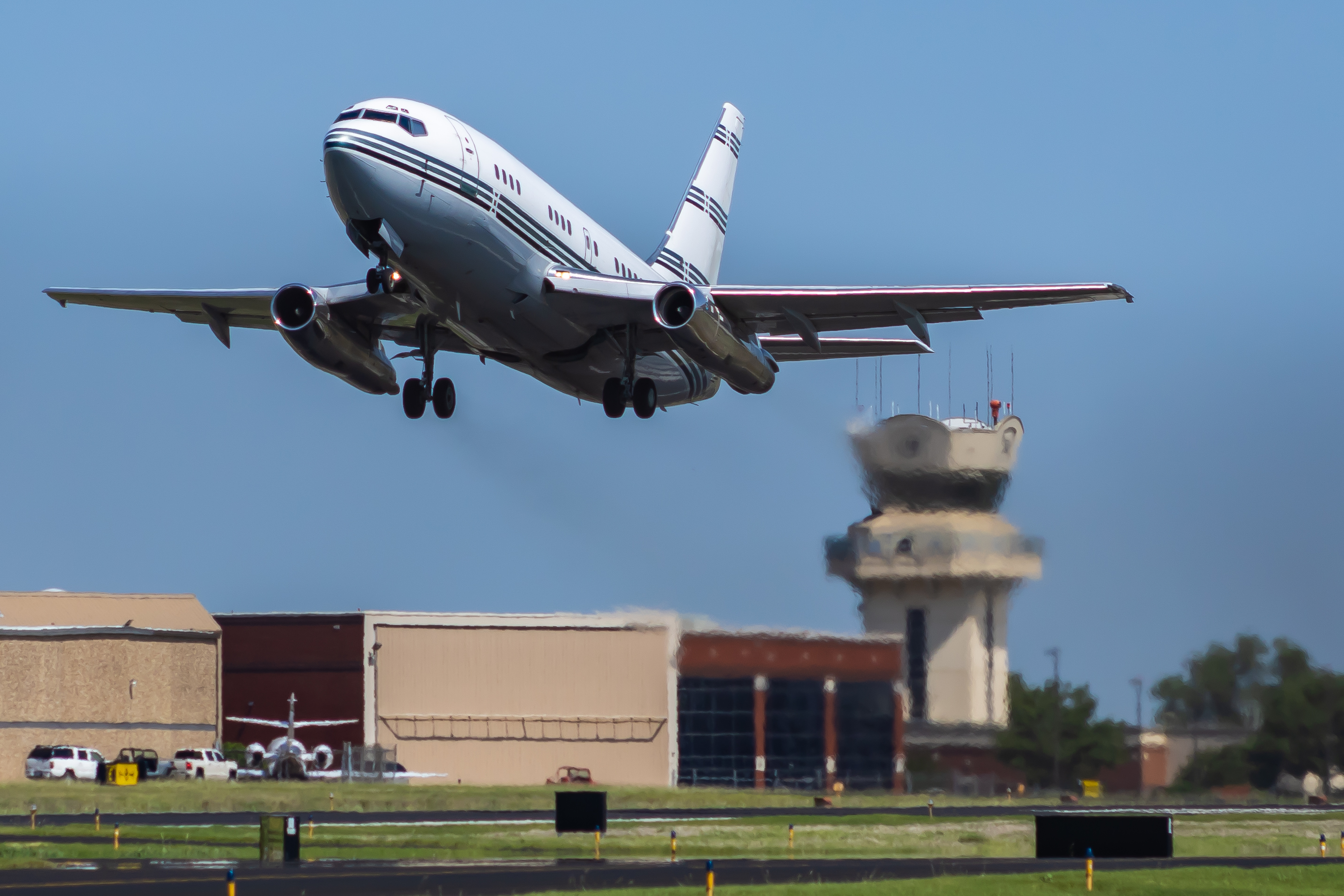 Full size: BCM Majestic Corporation Boeing 737-200 N370BC at Addison Airport
