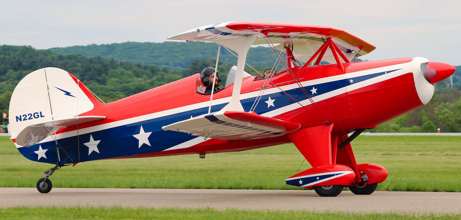 Full size: PRIVATE Leake Skybolt  N22GL at Frederick Municipal Airport