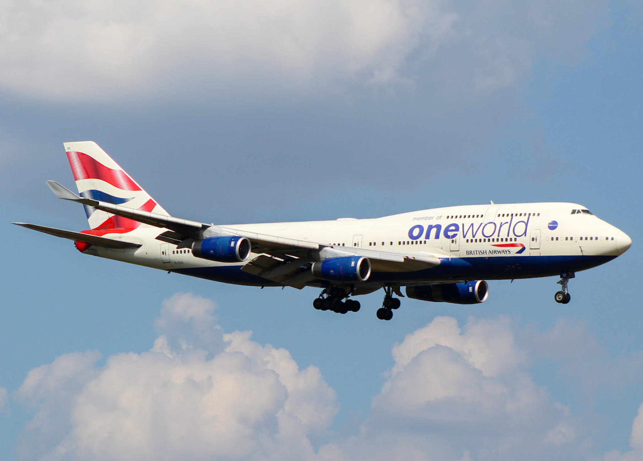 Full size: British Airways Boeing 747-400 G-CIVI at Austin-Bergstrom International Airport