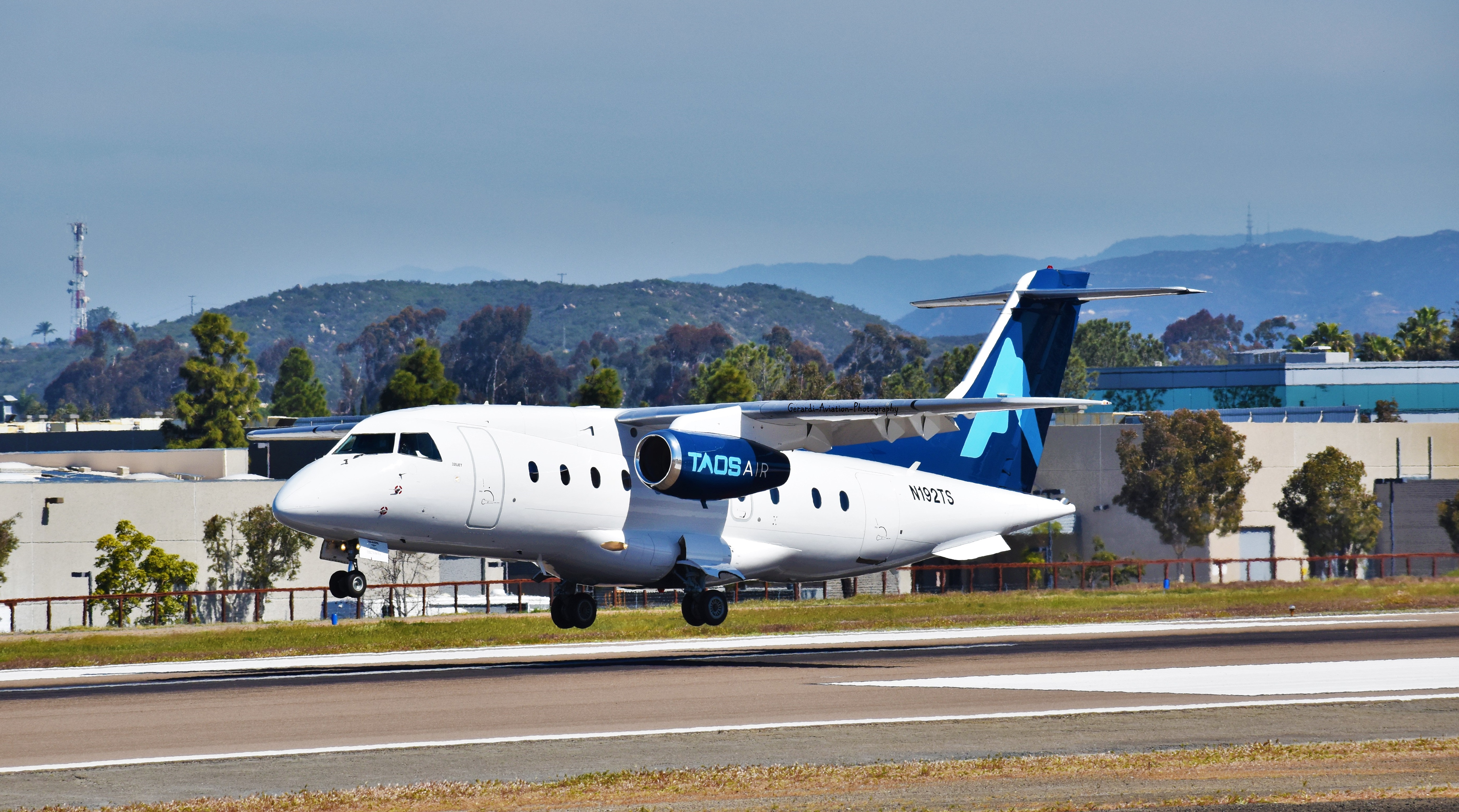 Full size: Taos Air Dornier 328JET N192TS at Mc Clellan-Palomar Airport