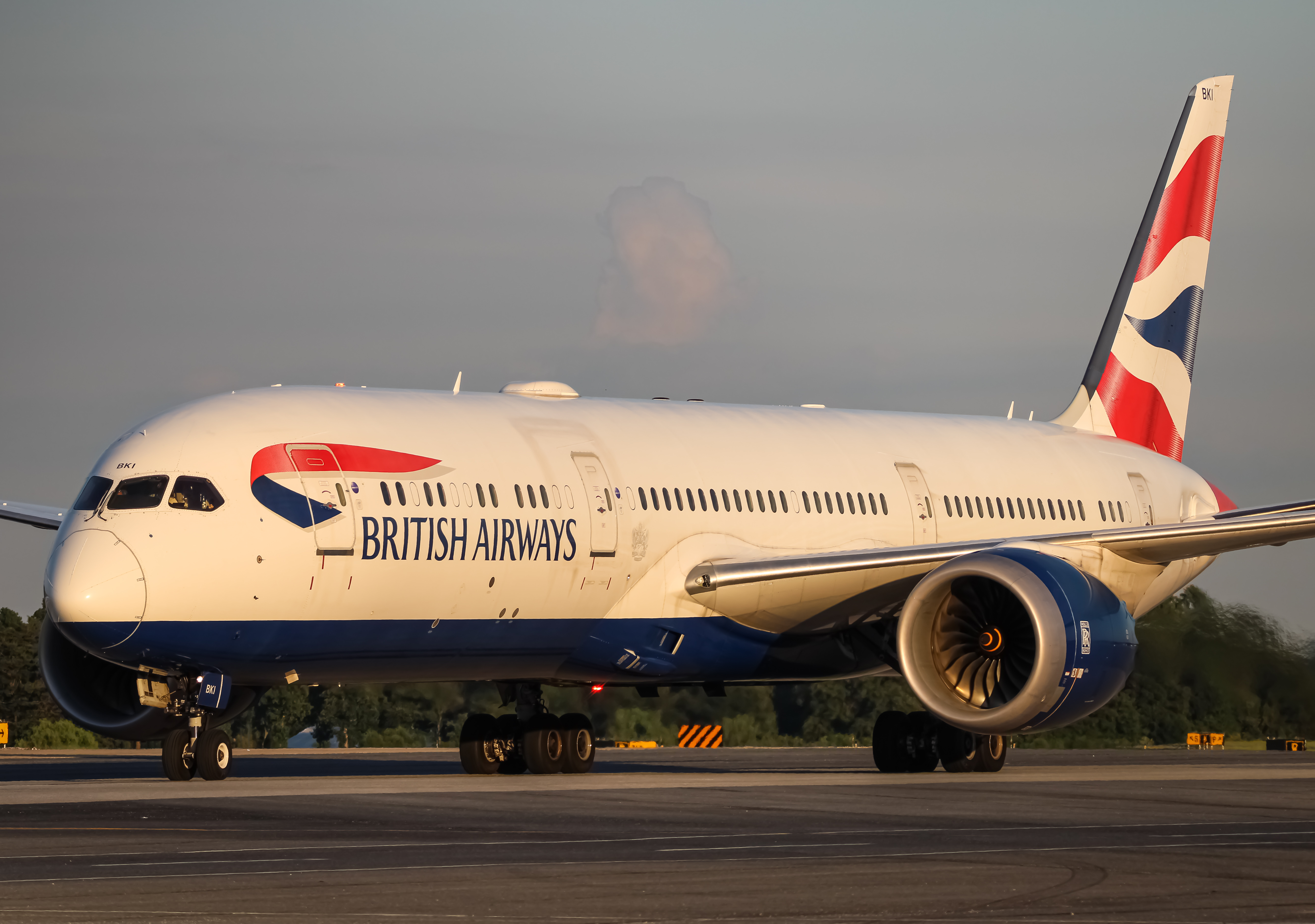 Full size: British Airways Boeing 787-9 G-ZBKI at Baltimore/Washington International Thurgood Marshall Airport
