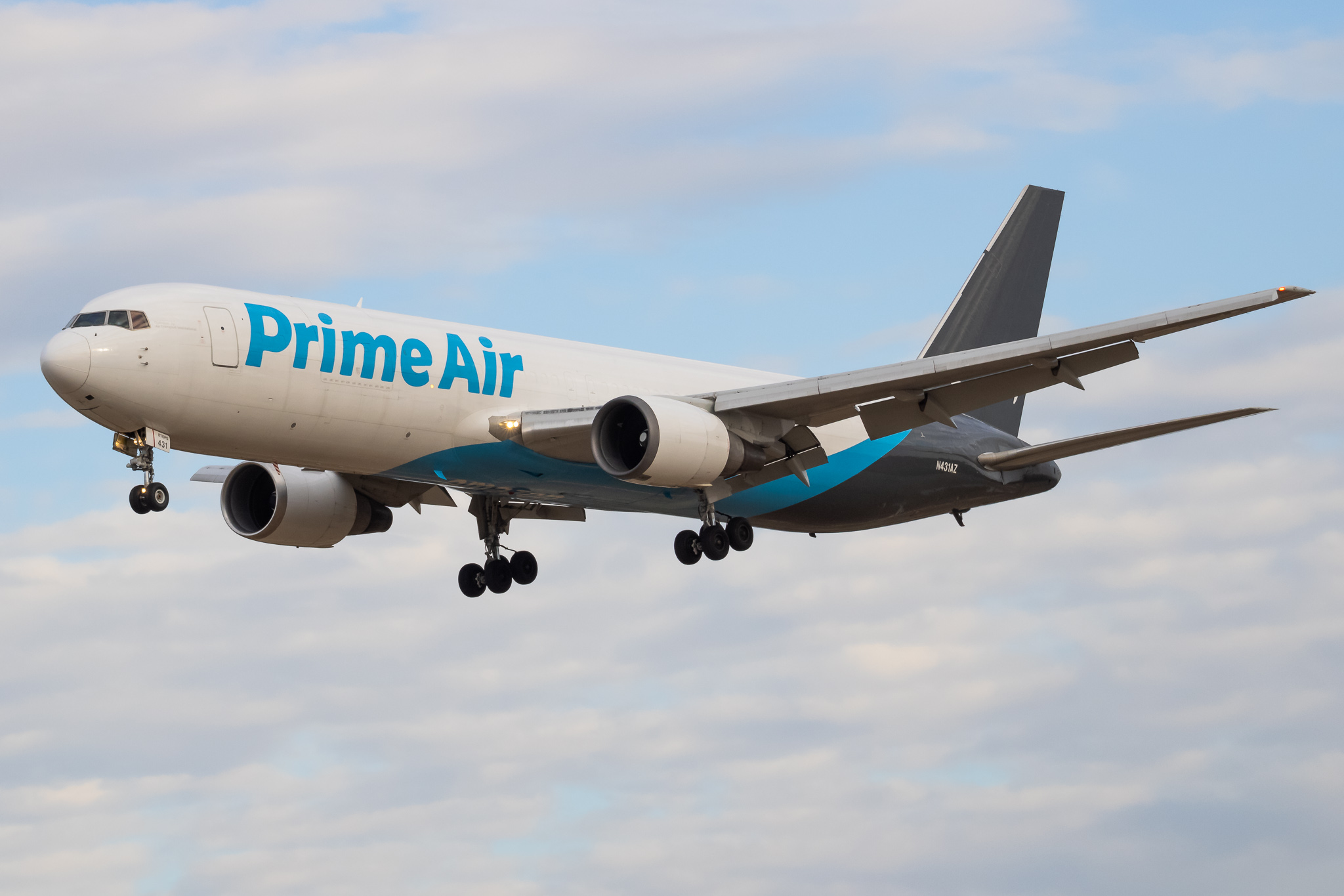 Full size: Prime Air Boeing 767-300F N431AZ at Baltimore/Washington International Thurgood Marshall Airport