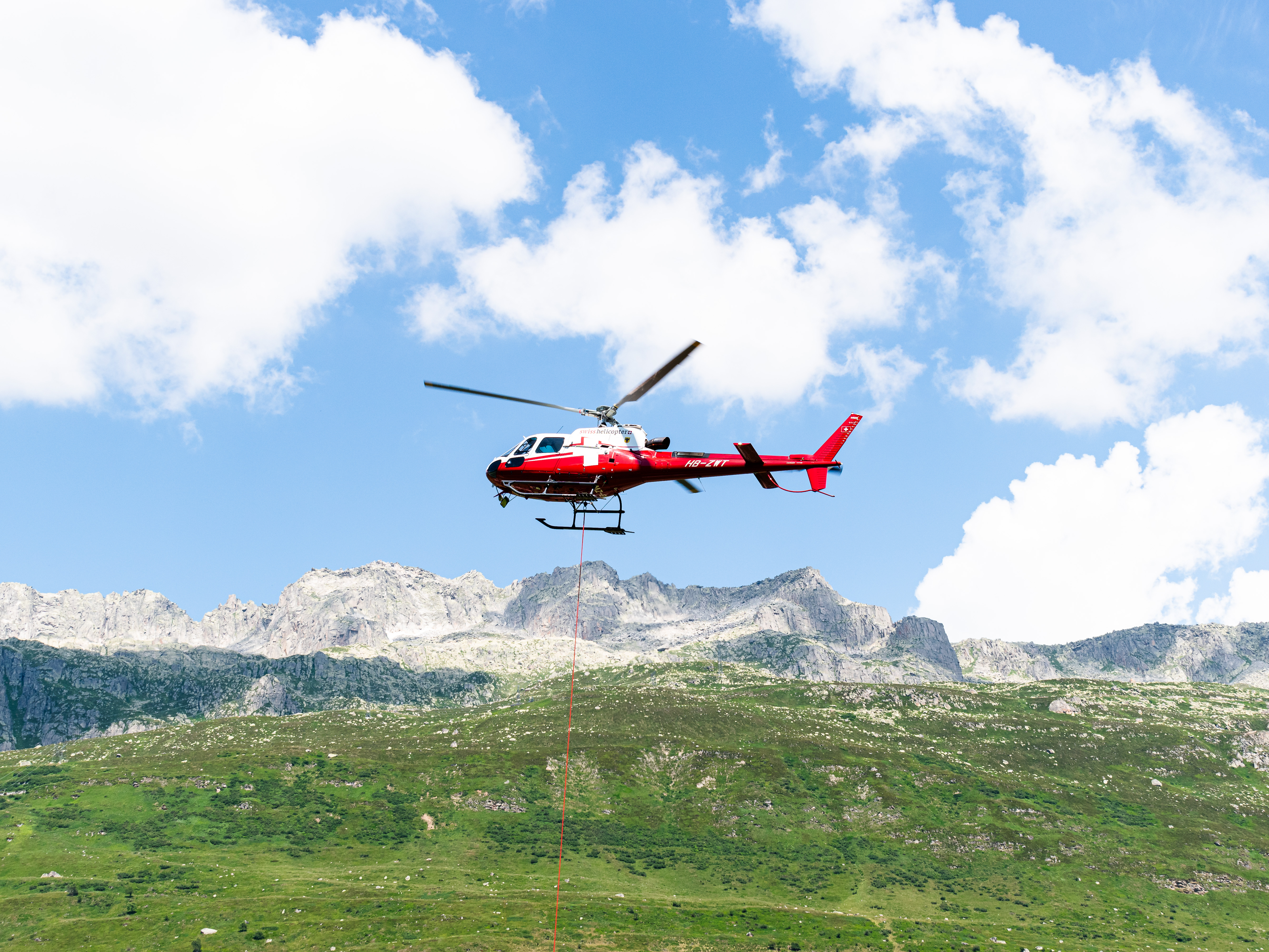 Full size: Swiss Helicopter Airbus Helicopters H125 HB-ZWT at Not Applicable